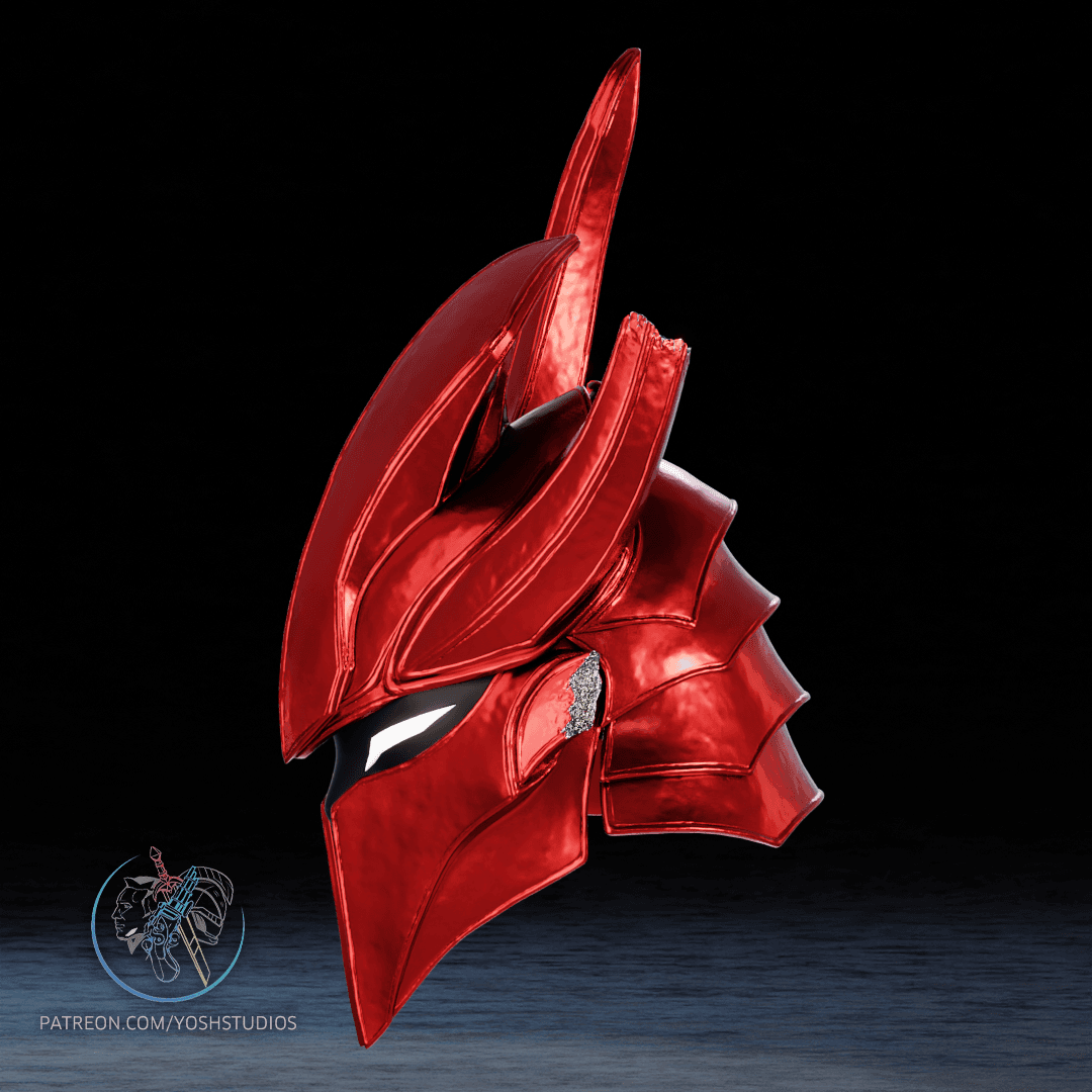 Igris Helmet 3D Printer File STL 3d model