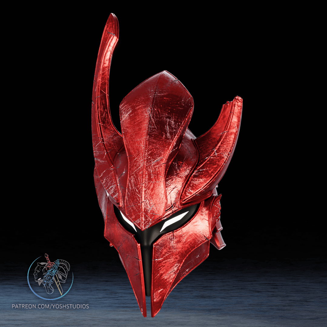 Igris Helmet 3D Printer File STL 3d model