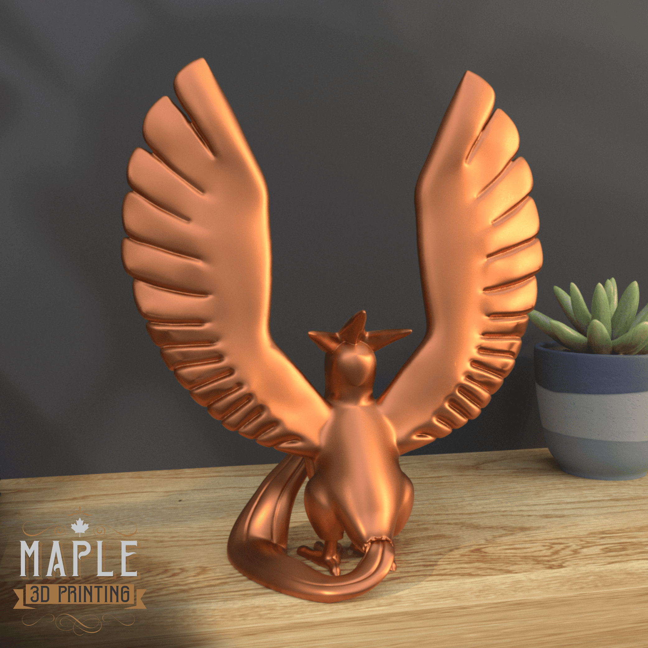 Articuno - Pokemon - Basic & Ornamental 3d model