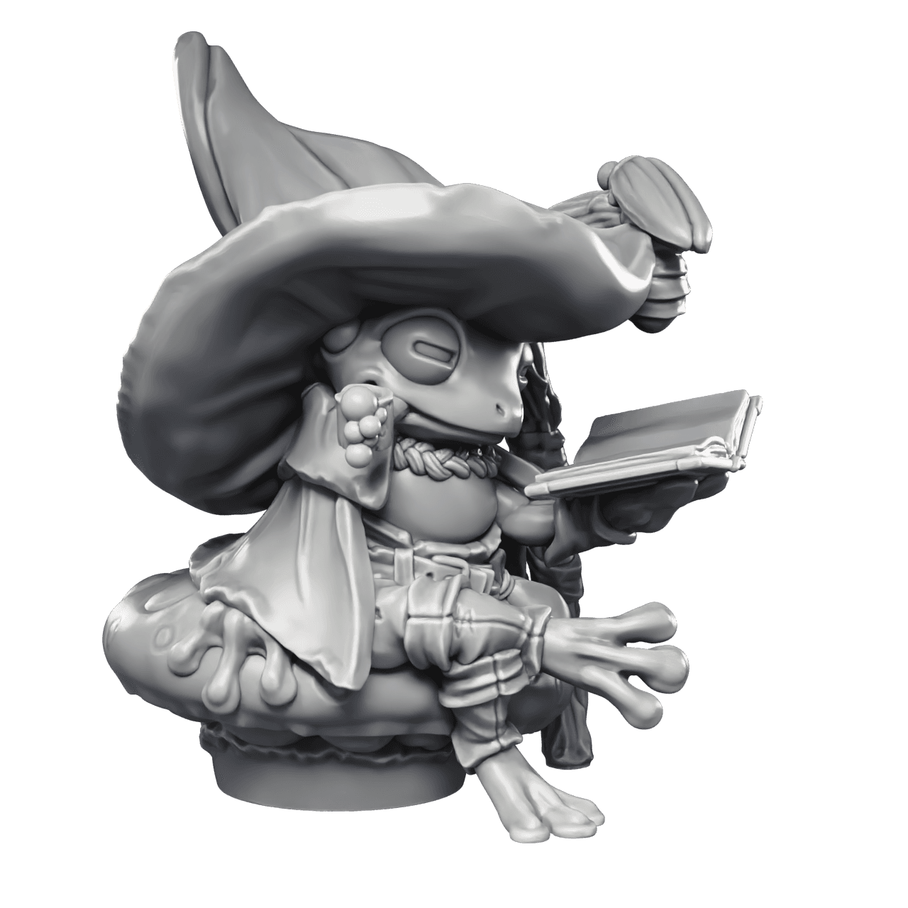 Frog Mage 3d model