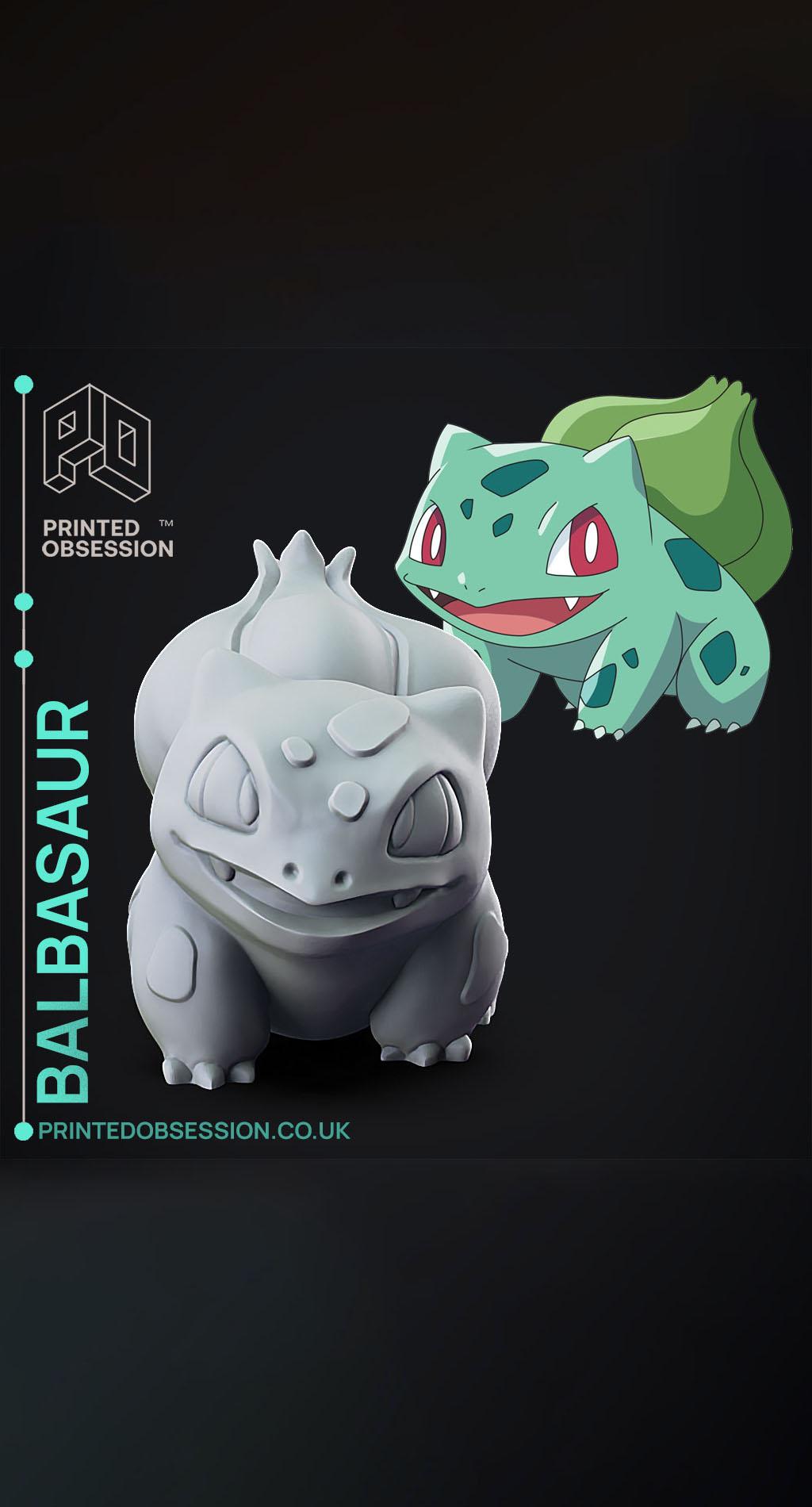 Bulbasaur - Pokemon - Fan Art 3d model