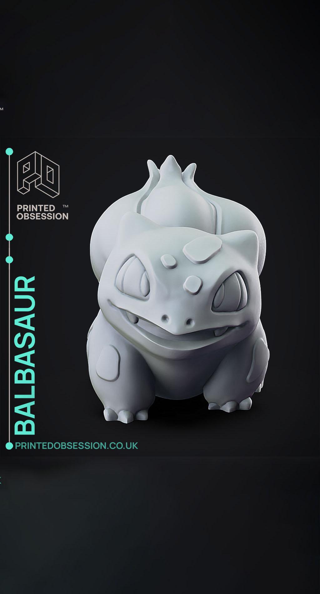 Bulbasaur - Pokemon - Fan Art 3d model