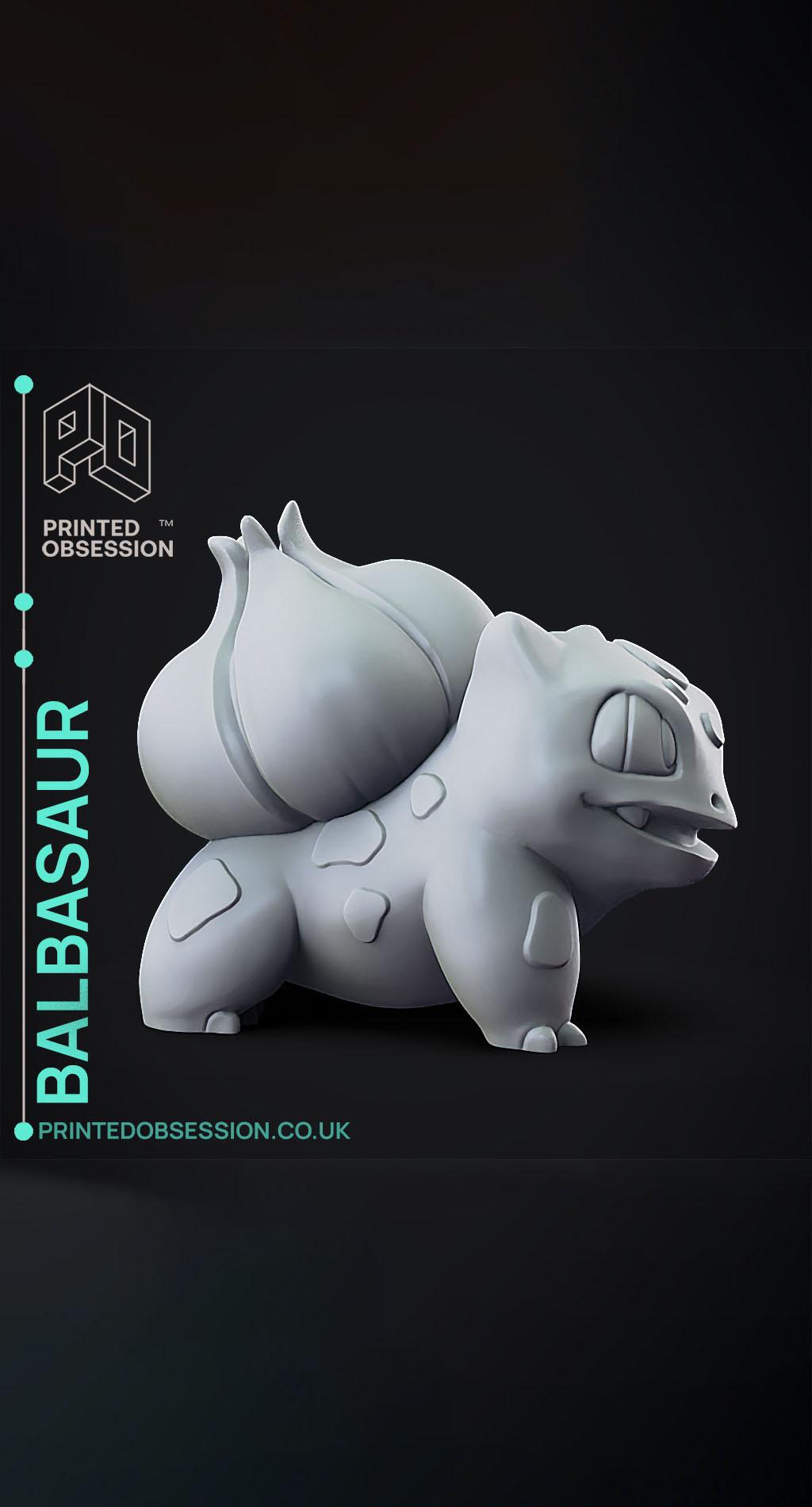 Bulbasaur - Pokemon - Fan Art 3d model