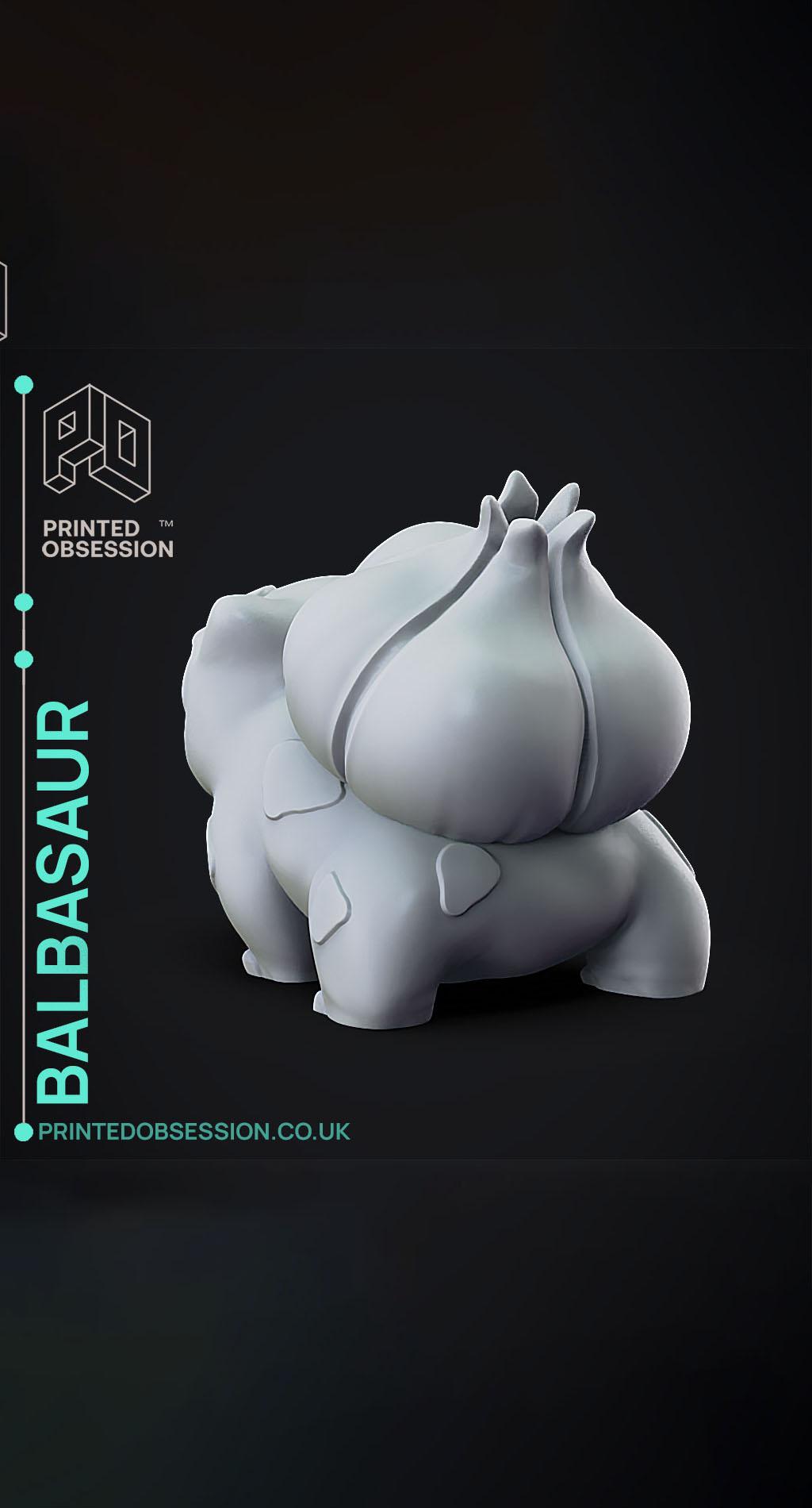 Bulbasaur - Pokemon - Fan Art 3d model