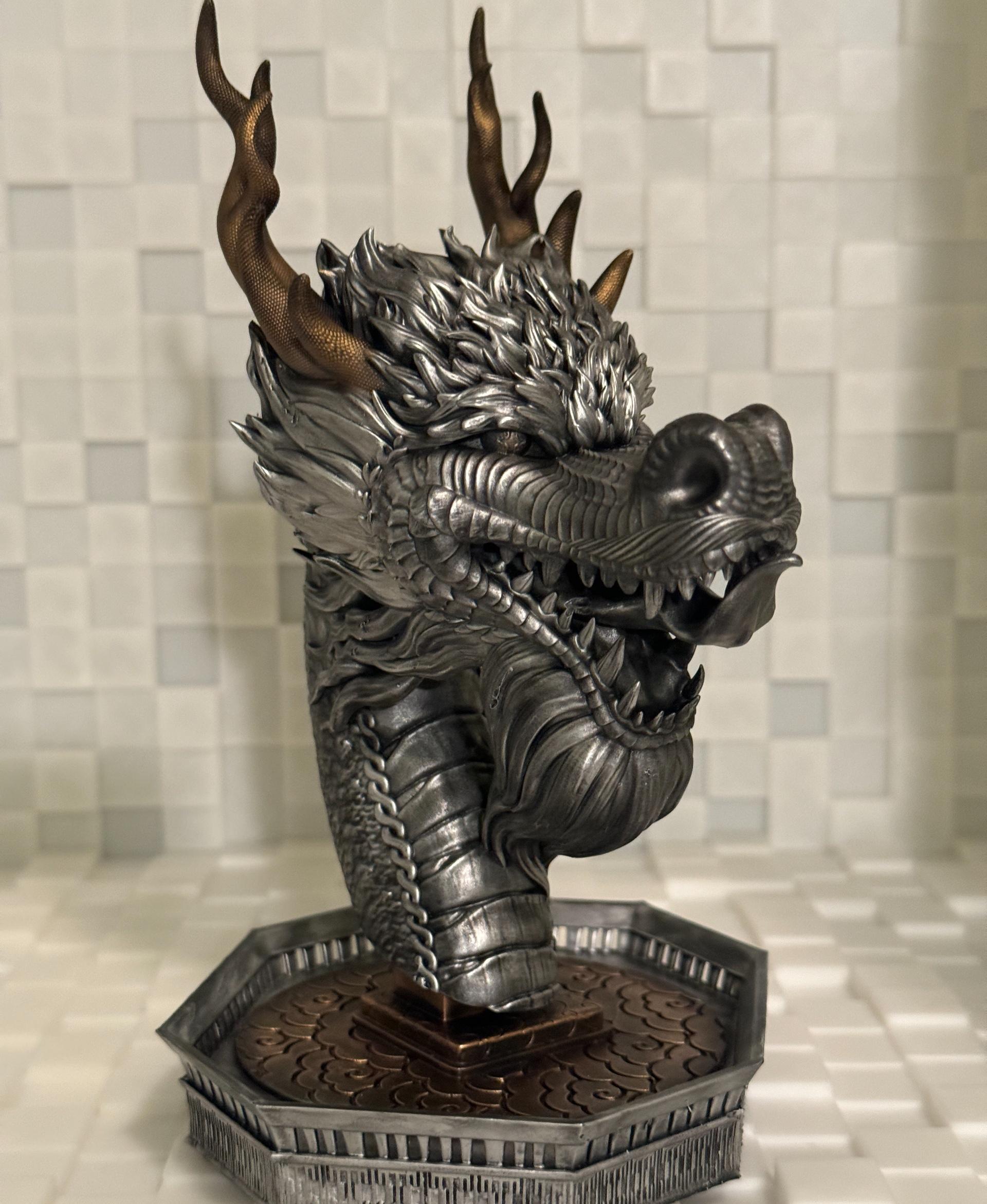 2024 Year of The Dragon Bust 3d model