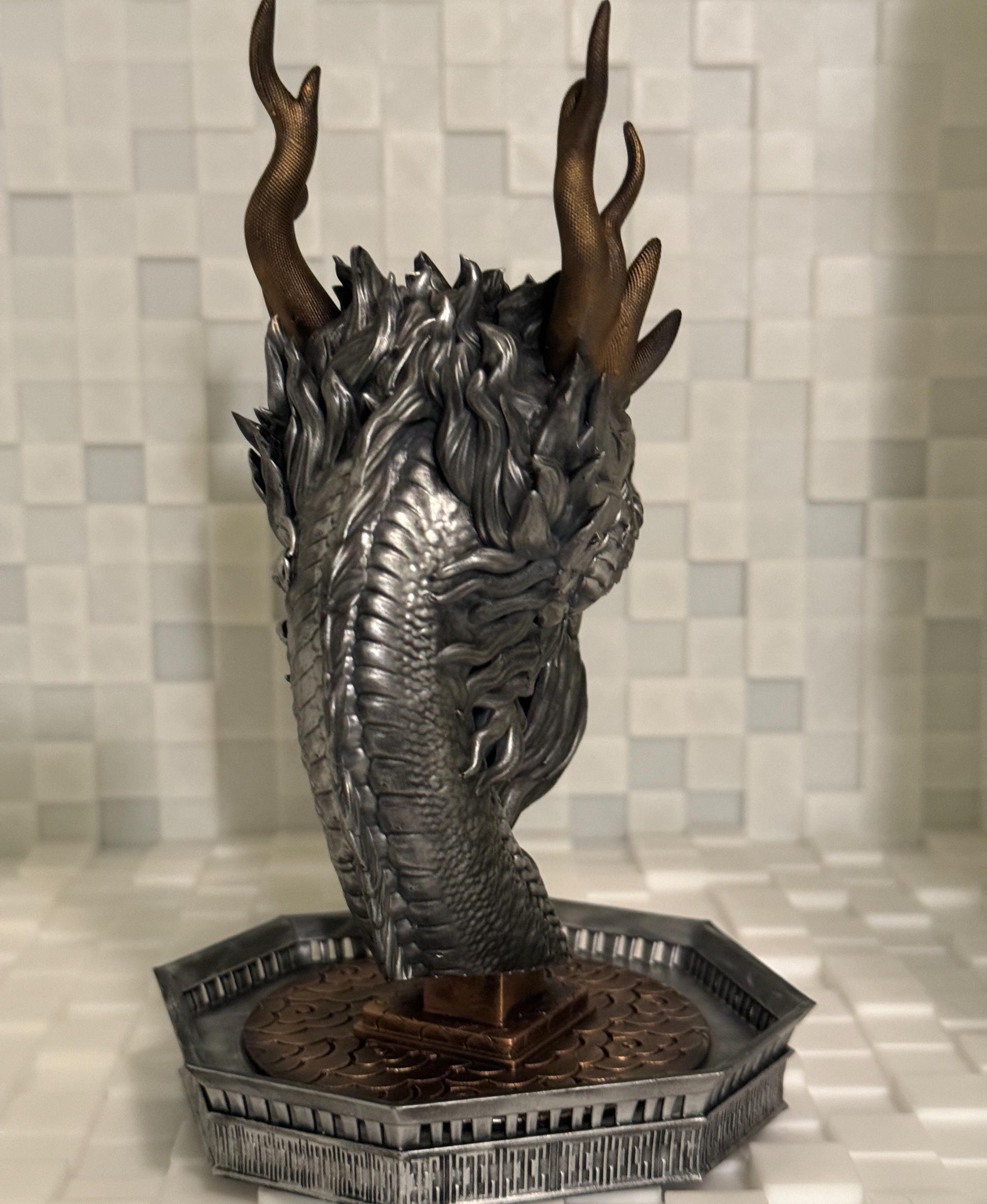 2024 Year of The Dragon Bust 3d model