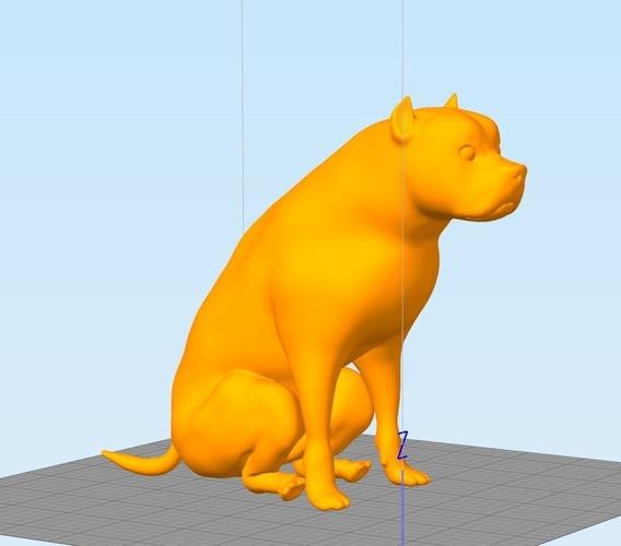 Dog Behaved 3d model