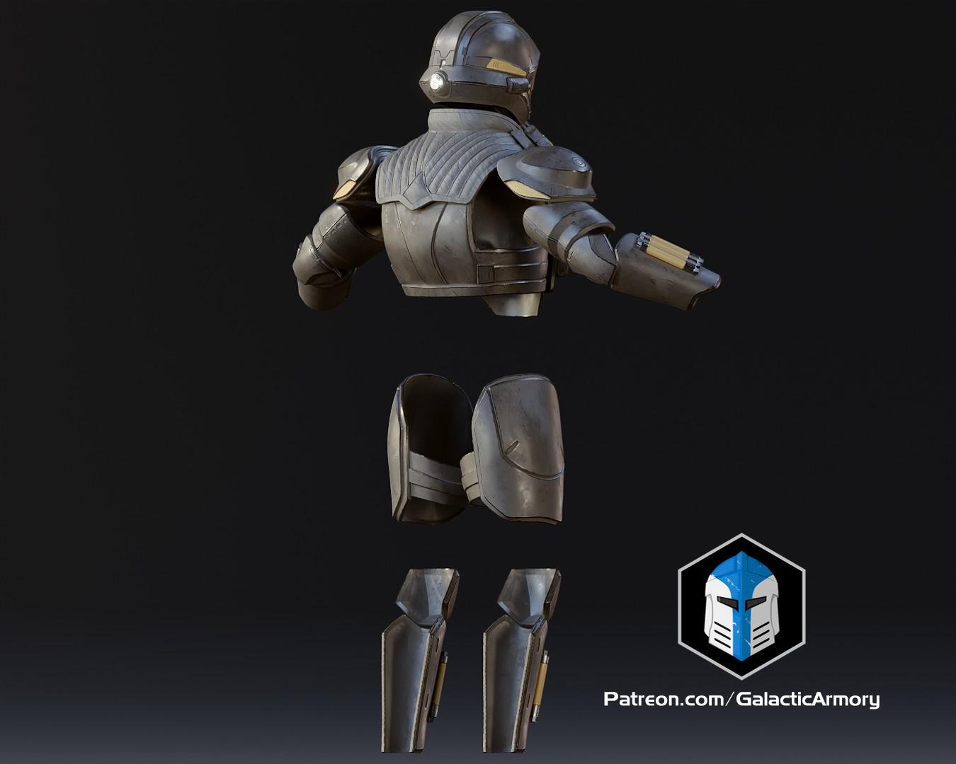 Helldivers 2 - Juggernaut Armor - 3D Print Files 3d model