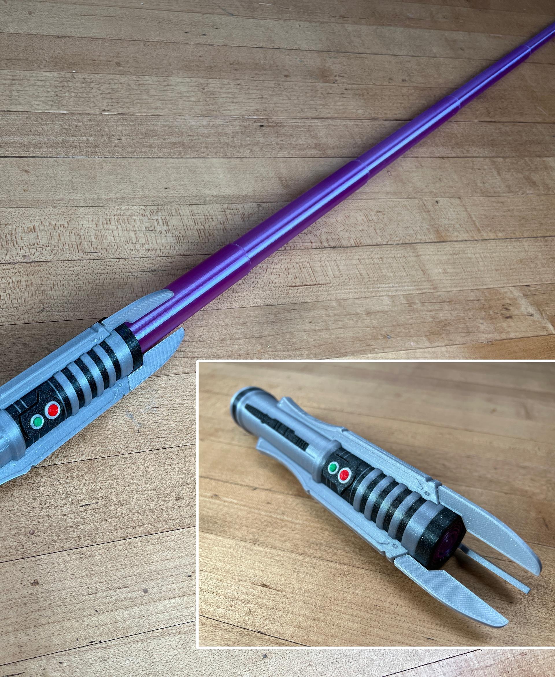 Revan’s Collapsing Lightsaber 3d model