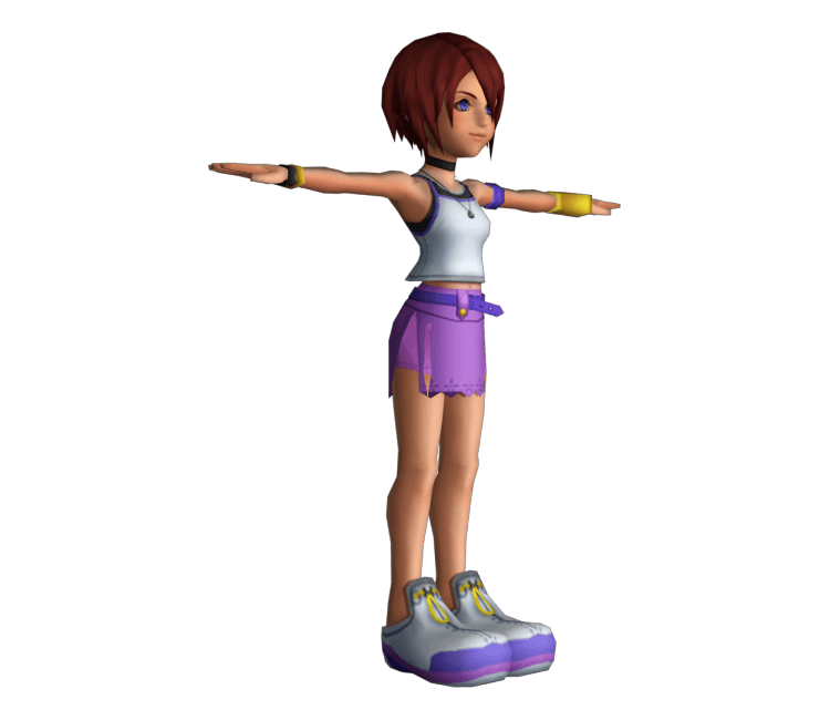 Kingdom Hearts Kairi 3d model