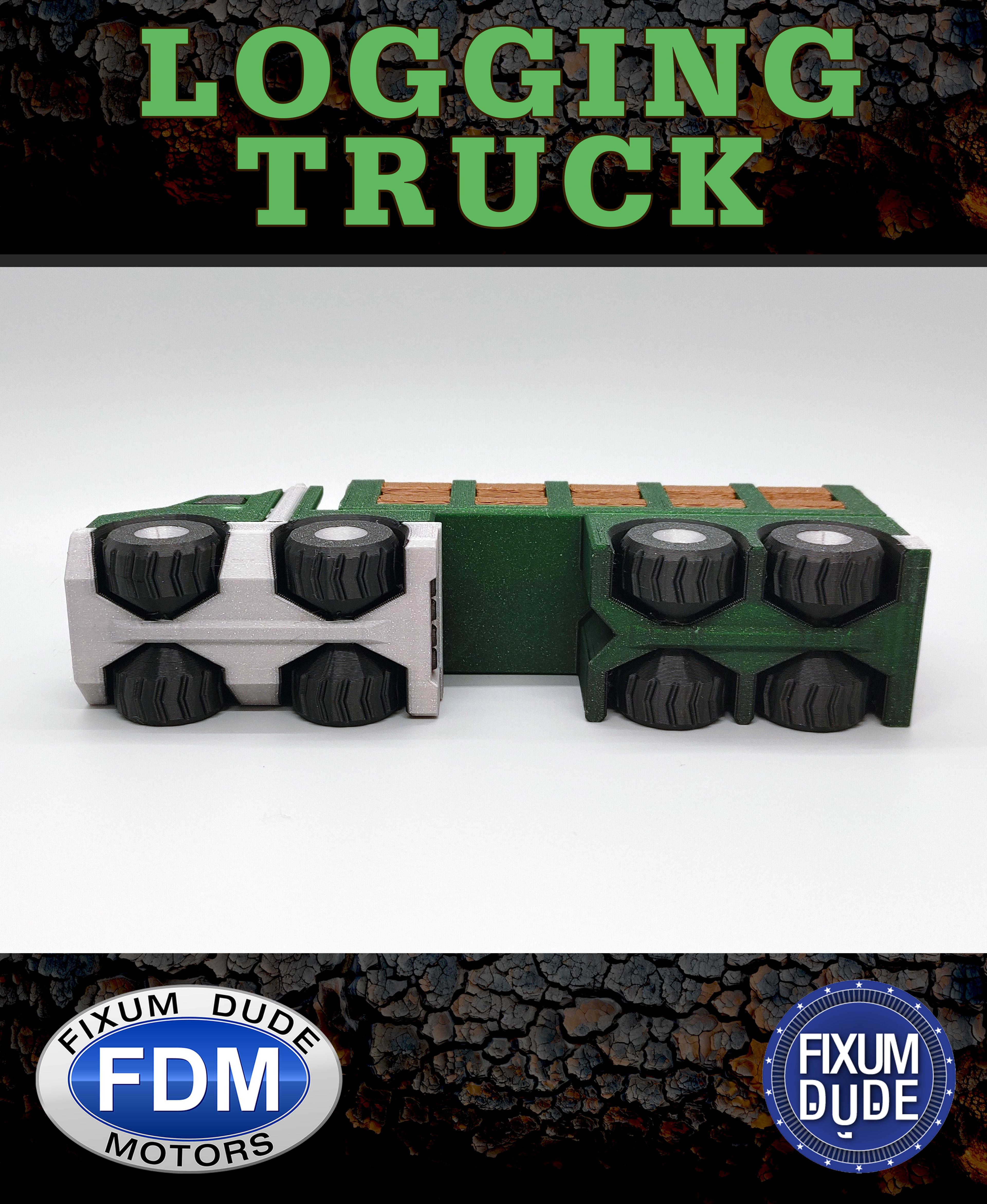 Fixum Dude Motors PIP Logging Truck 3d model