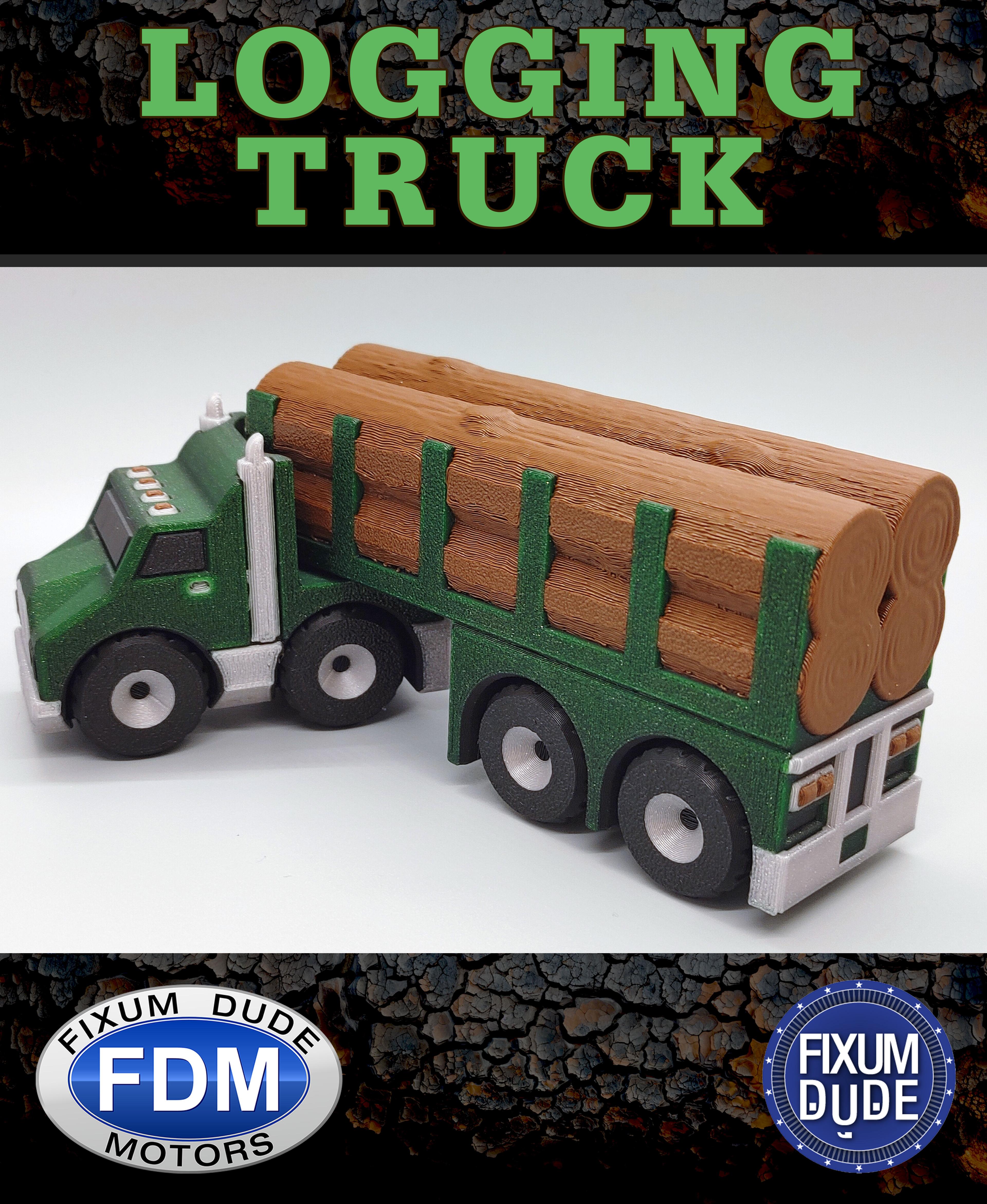 Fixum Dude Motors PIP Logging Truck 3d model