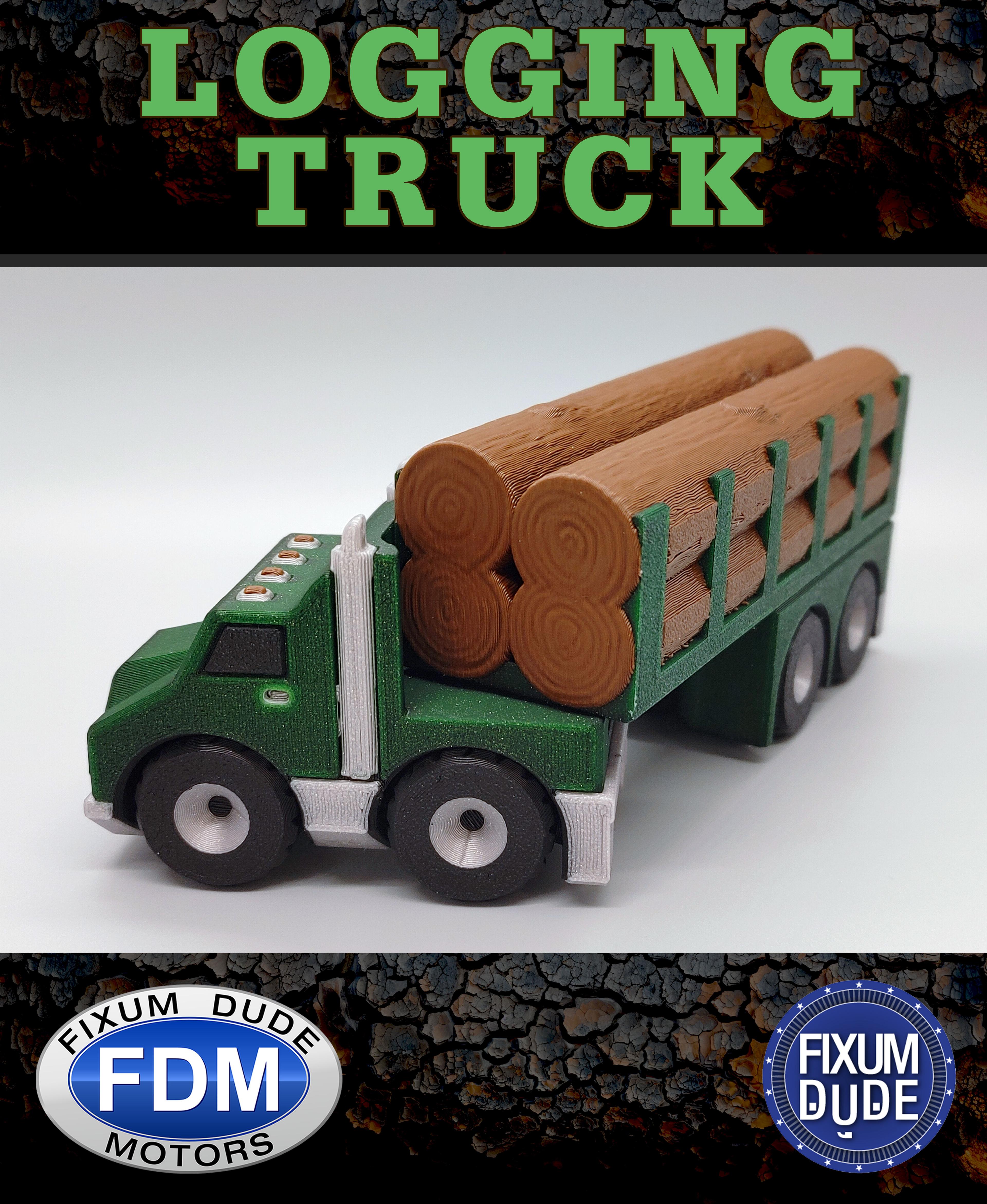 Fixum Dude Motors PIP Logging Truck 3d model