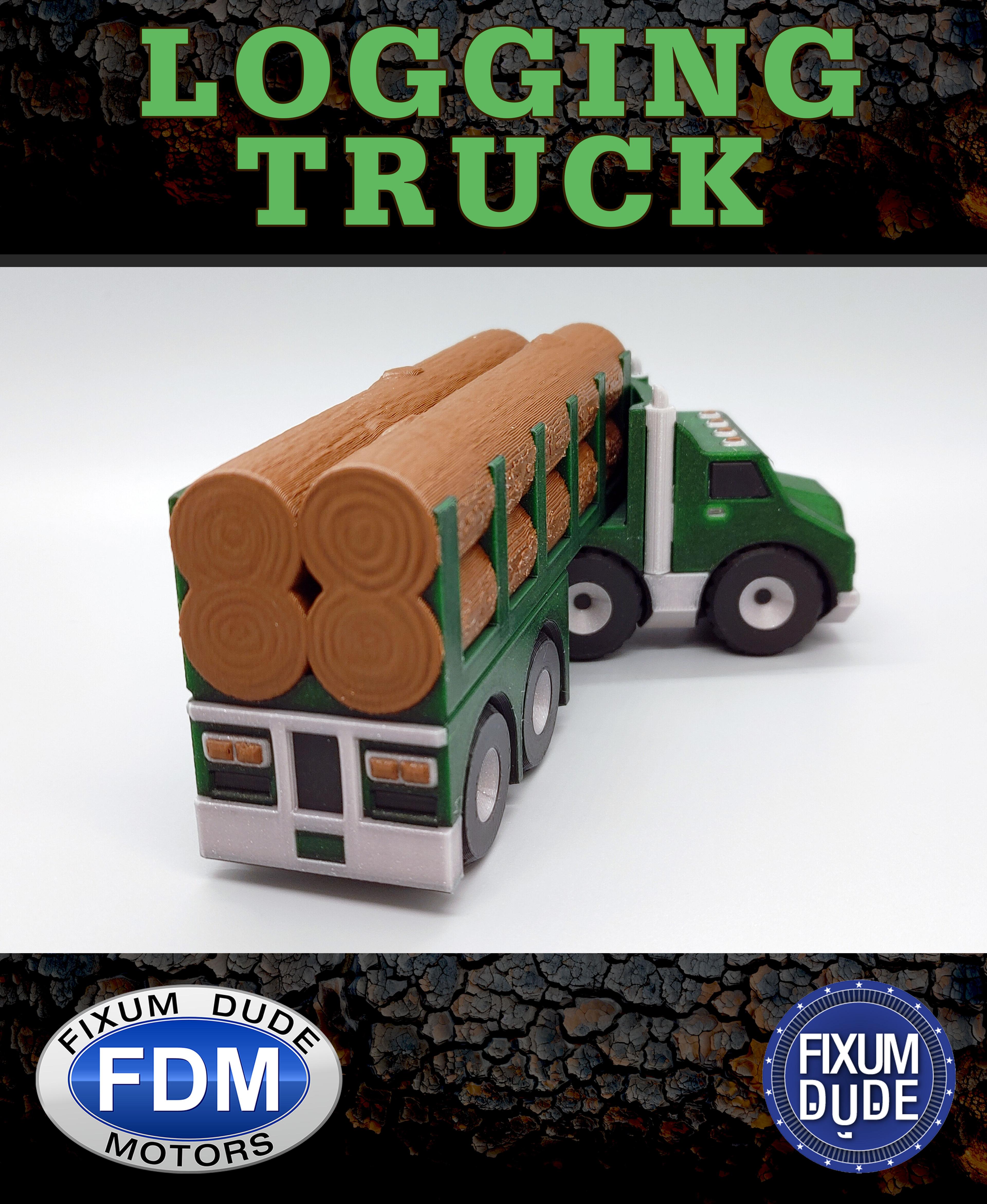 Fixum Dude Motors PIP Logging Truck 3d model