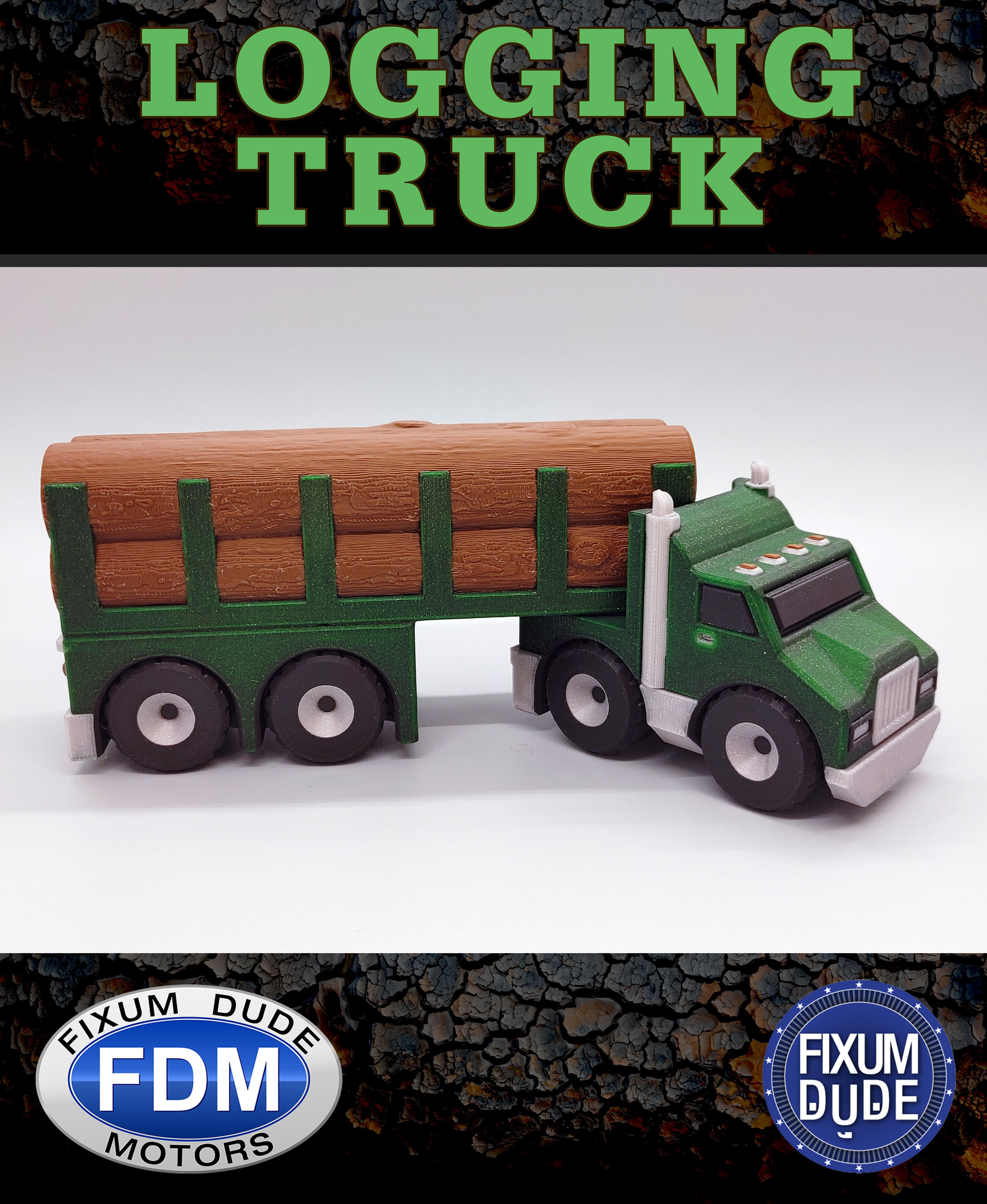 Fixum Dude Motors PIP Logging Truck 3d model