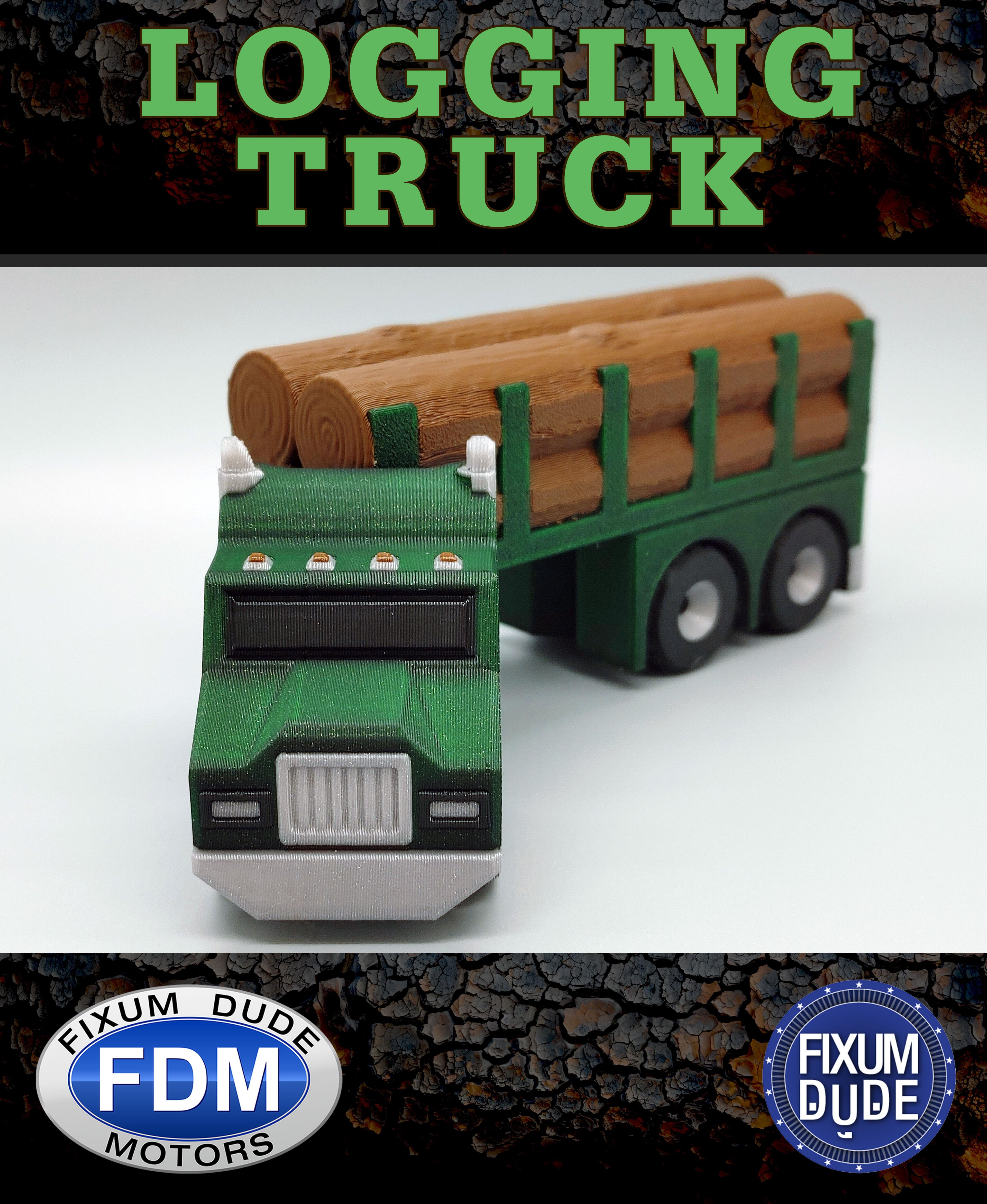 Fixum Dude Motors PIP Logging Truck 3d model