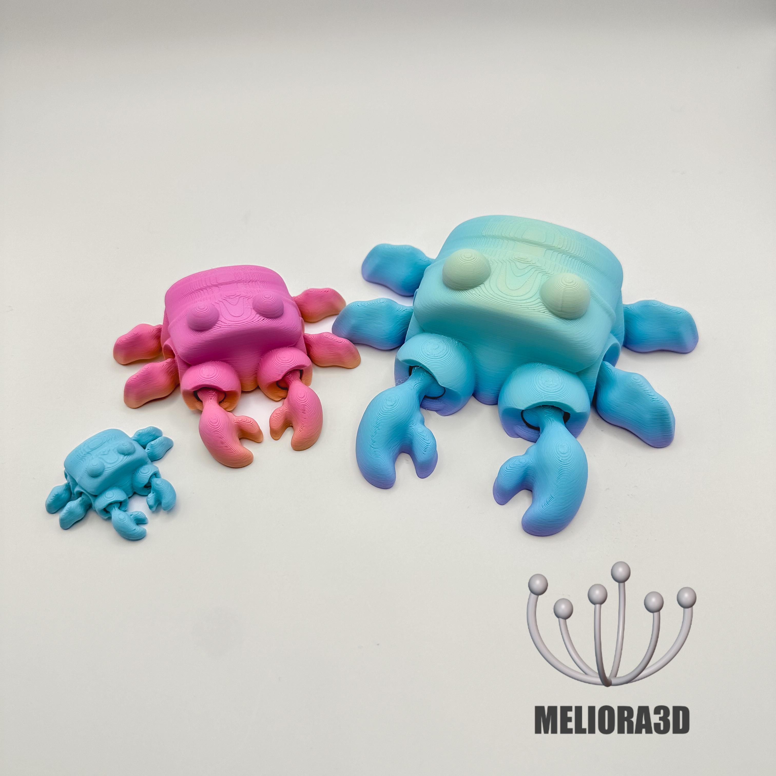 M3D - Flexi Cake Crab 3d model