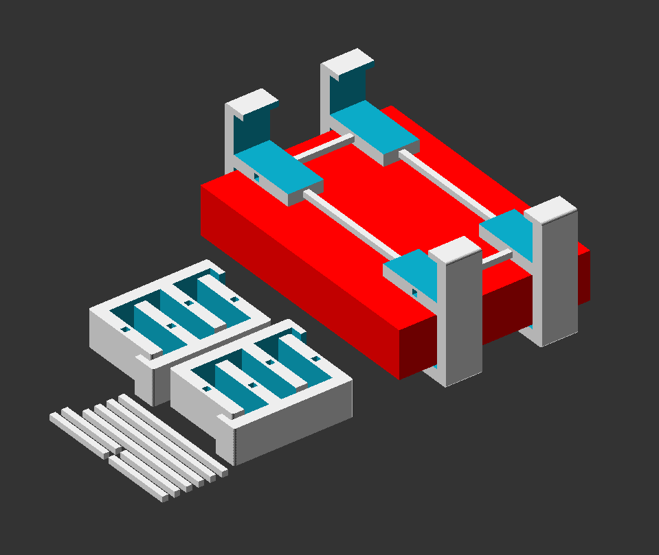 Device Rack Builder 3d model