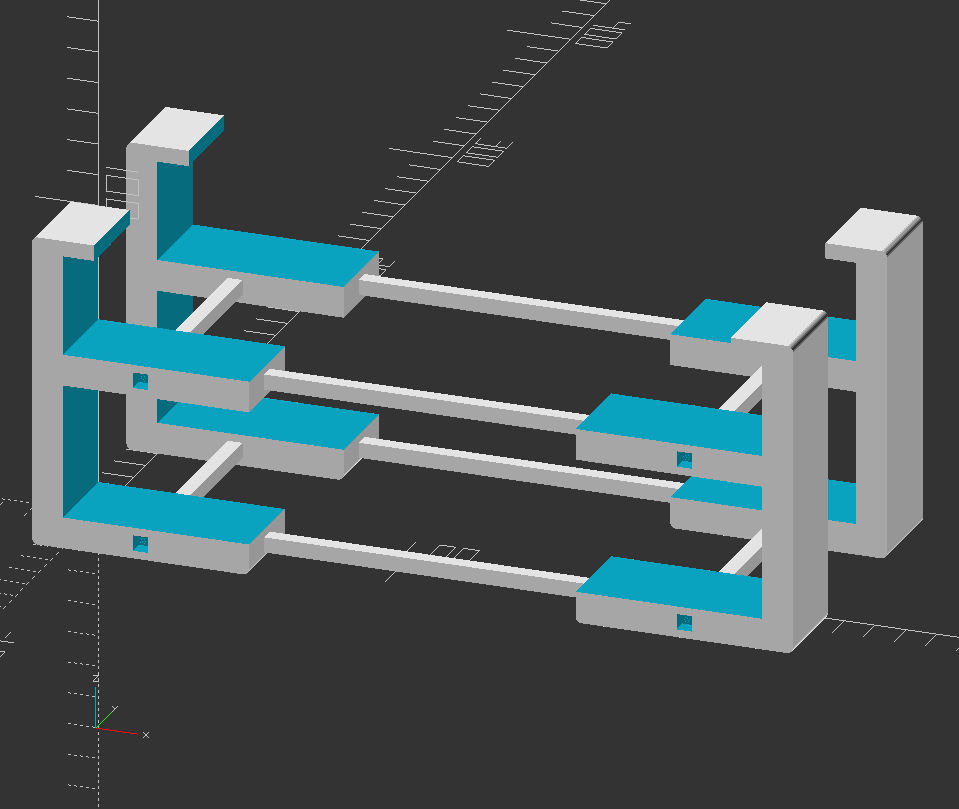 Device Rack Builder 3d model