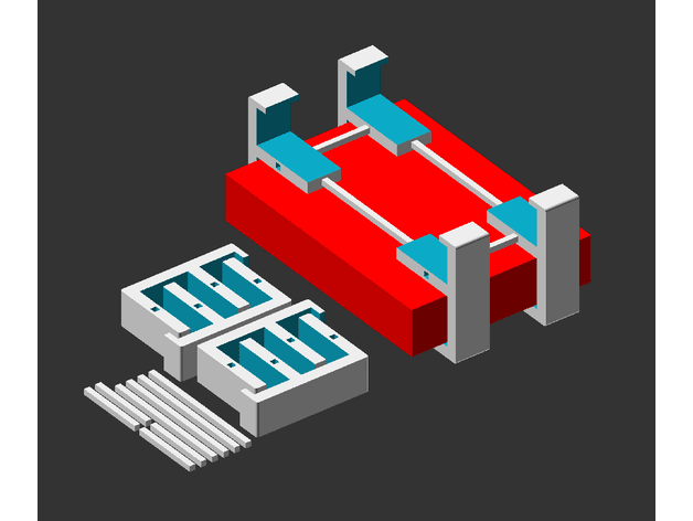 Device Rack Builder 3d model