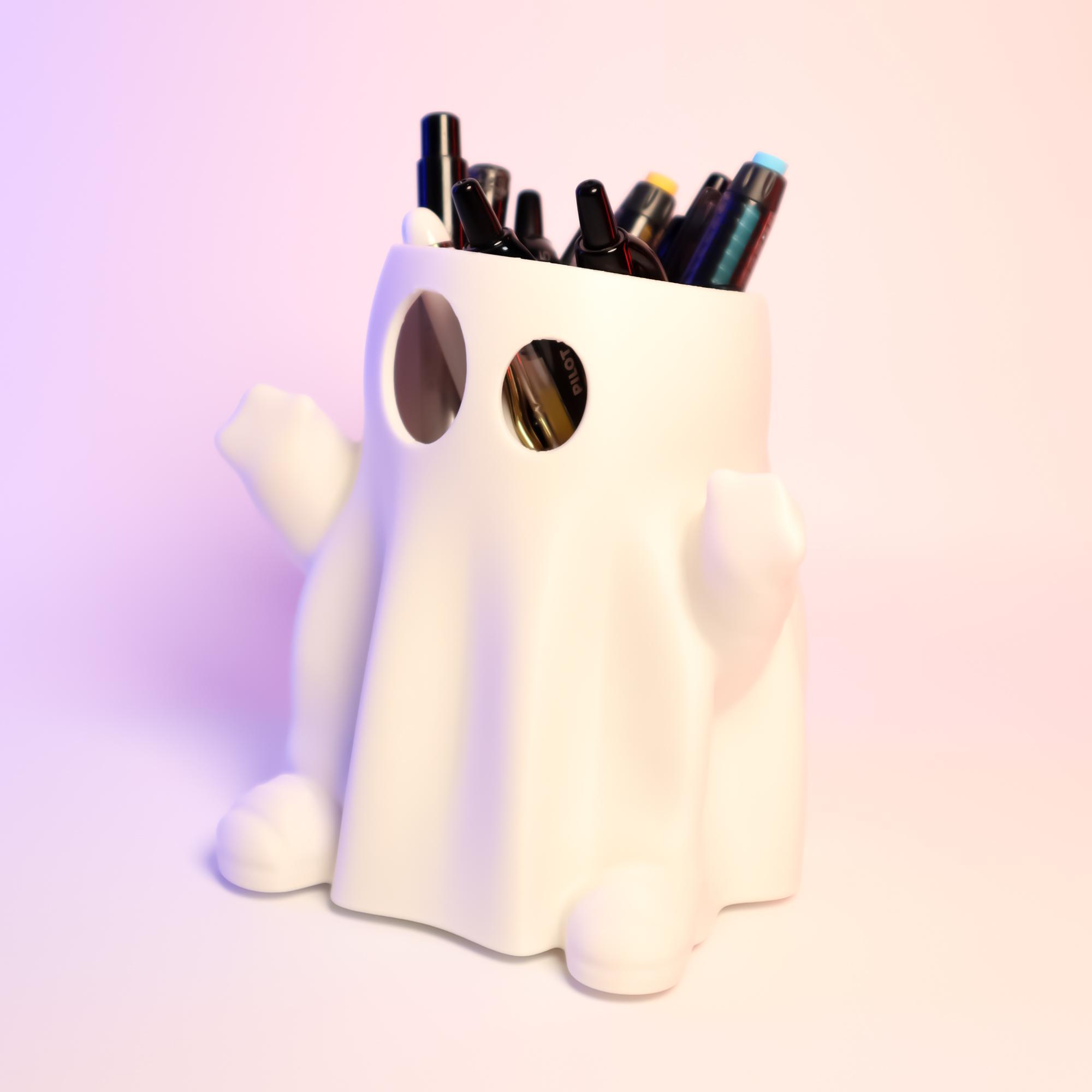 Ghost Container (Silly Eyes) 3d model