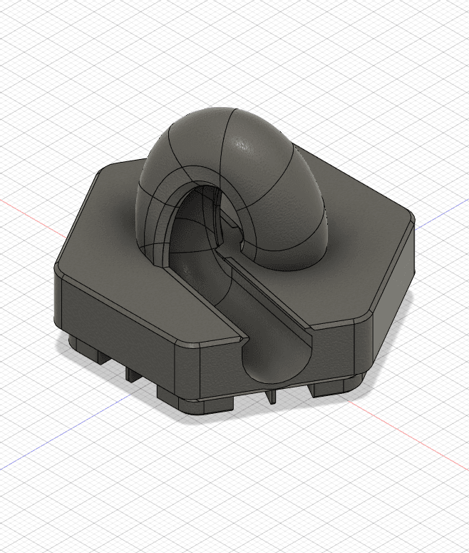 Hextraction Loop-de-loop tile 3d model