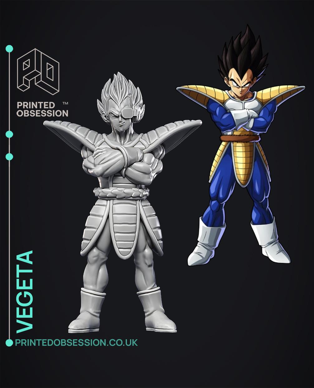 Vegeta - Dragon Ball Z - Fan Art 3d model