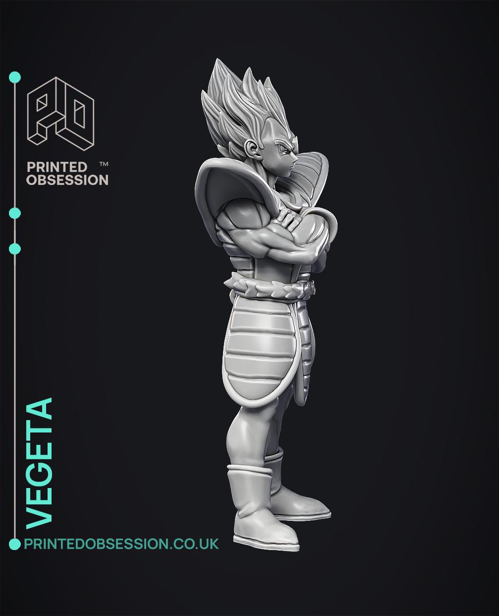 Vegeta - Dragon Ball Z - Fan Art 3d model