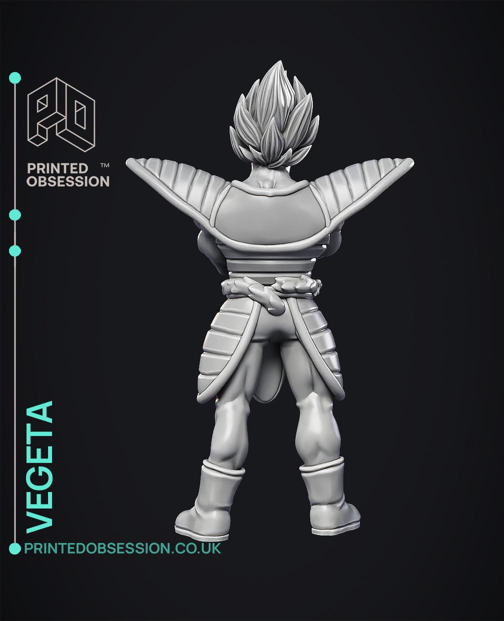 Vegeta - Dragon Ball Z - Fan Art 3d model