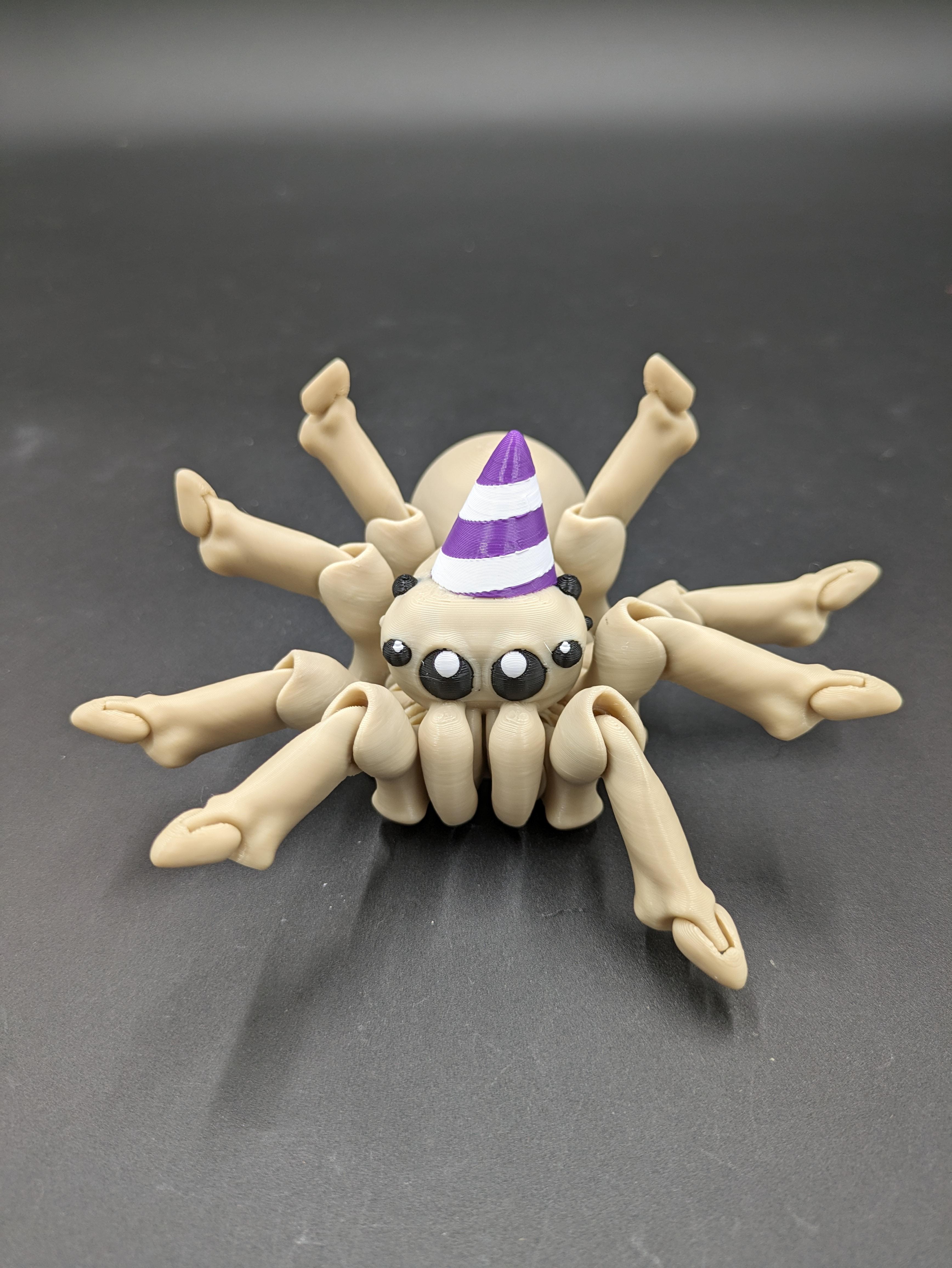 Articulated Toy Spider 3d model