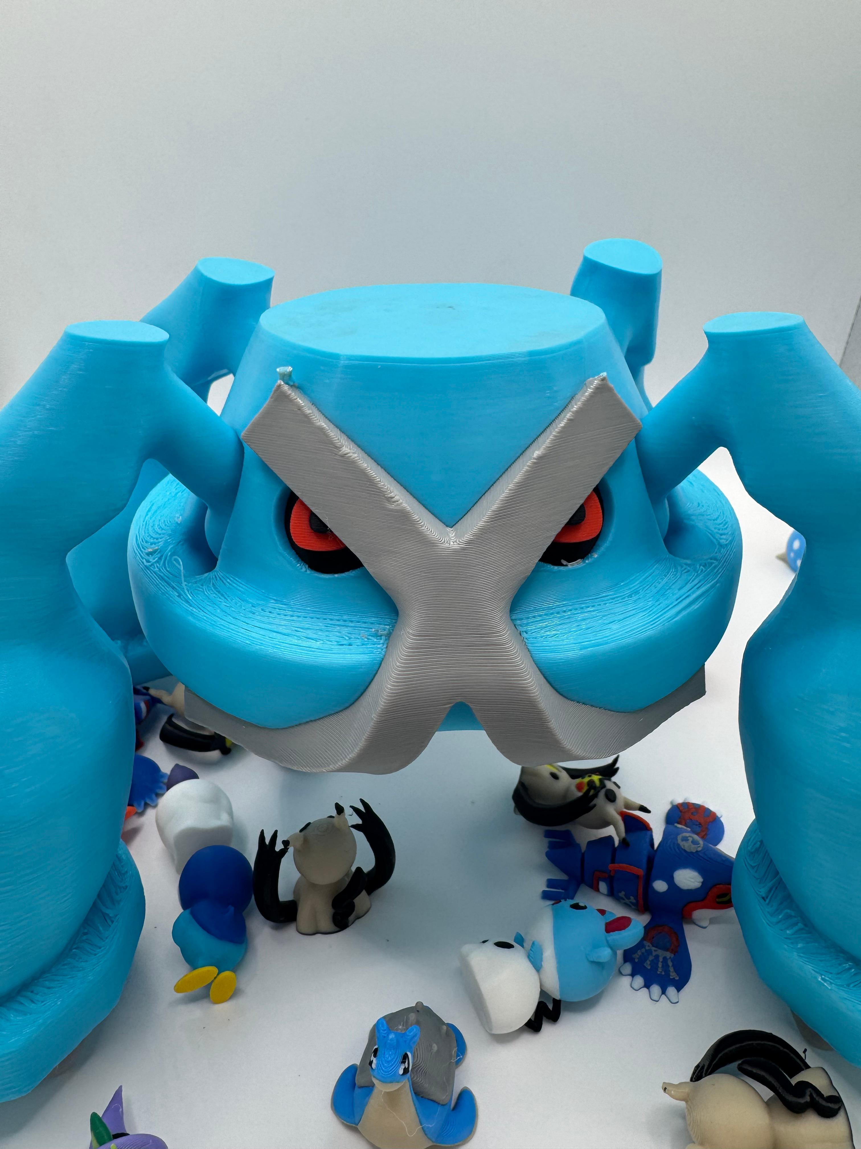 Articulated Metagross Pokemon (3mf included) 3d model