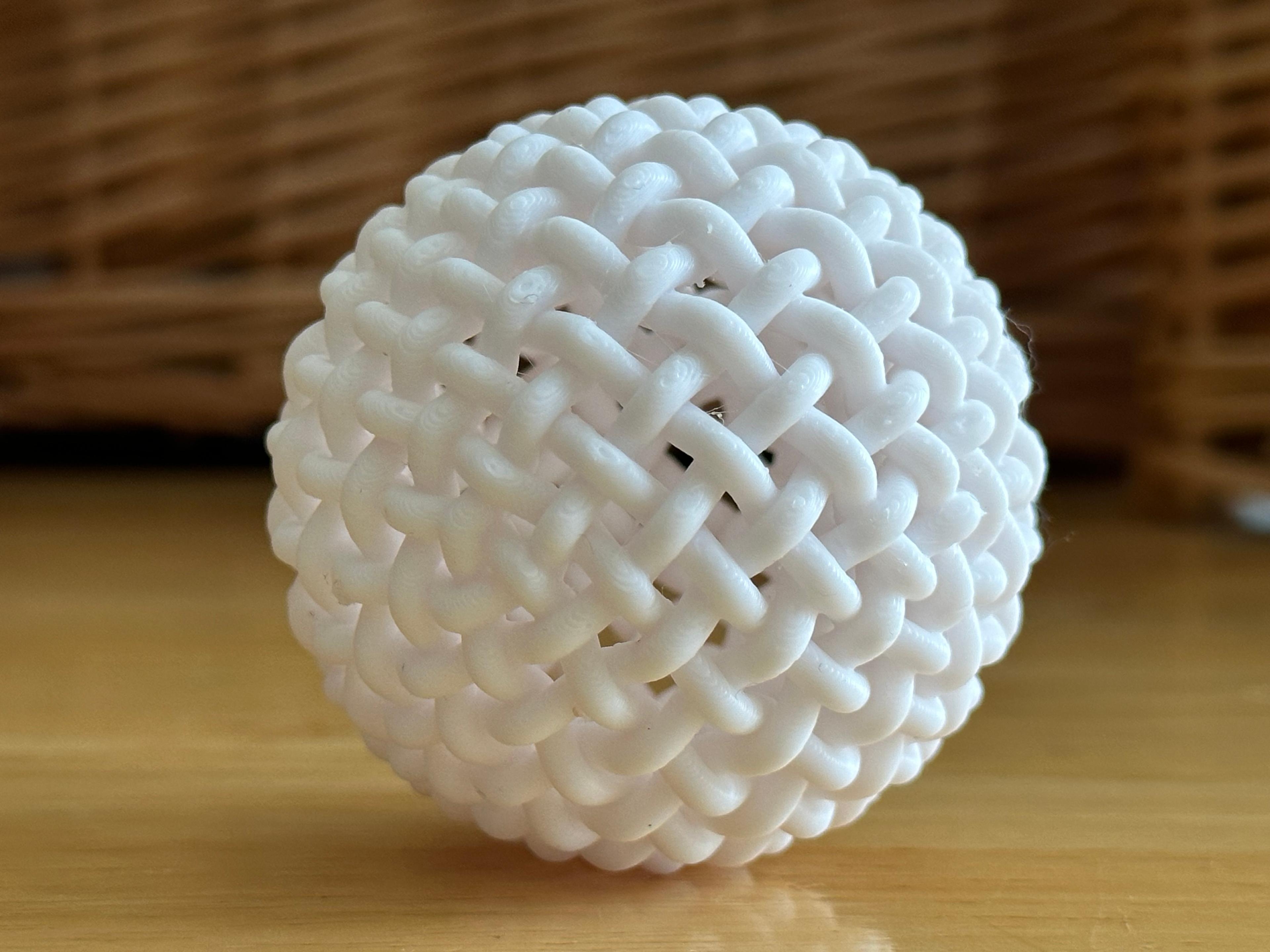 Woven Ball 3d model