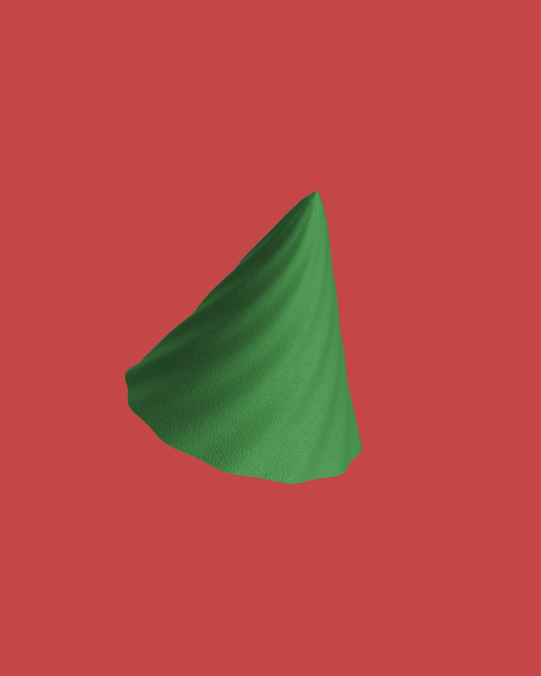 XMas tree - Tea Light - hole 3d model