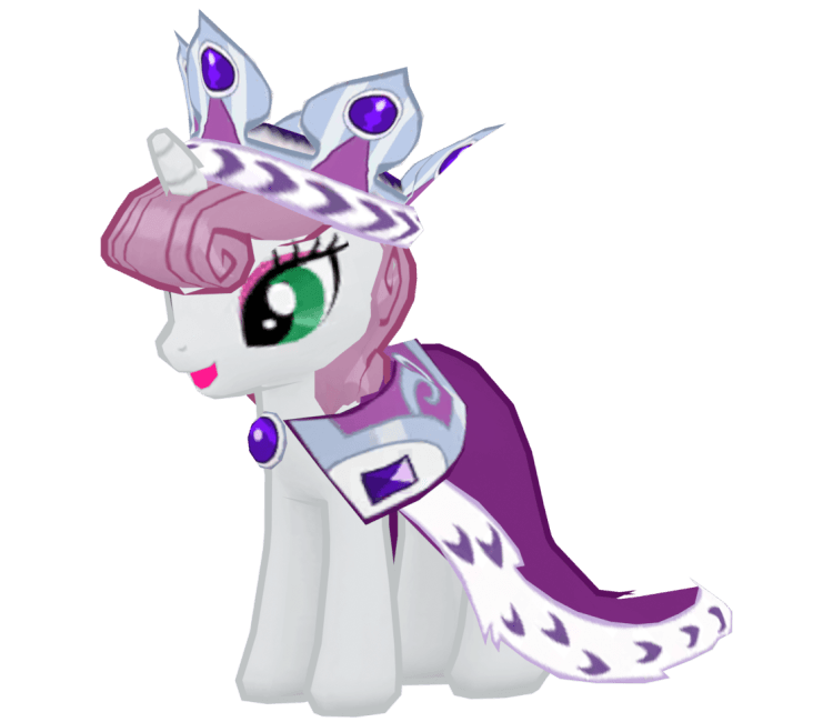 My Little Pony Princess Platinum 3d model