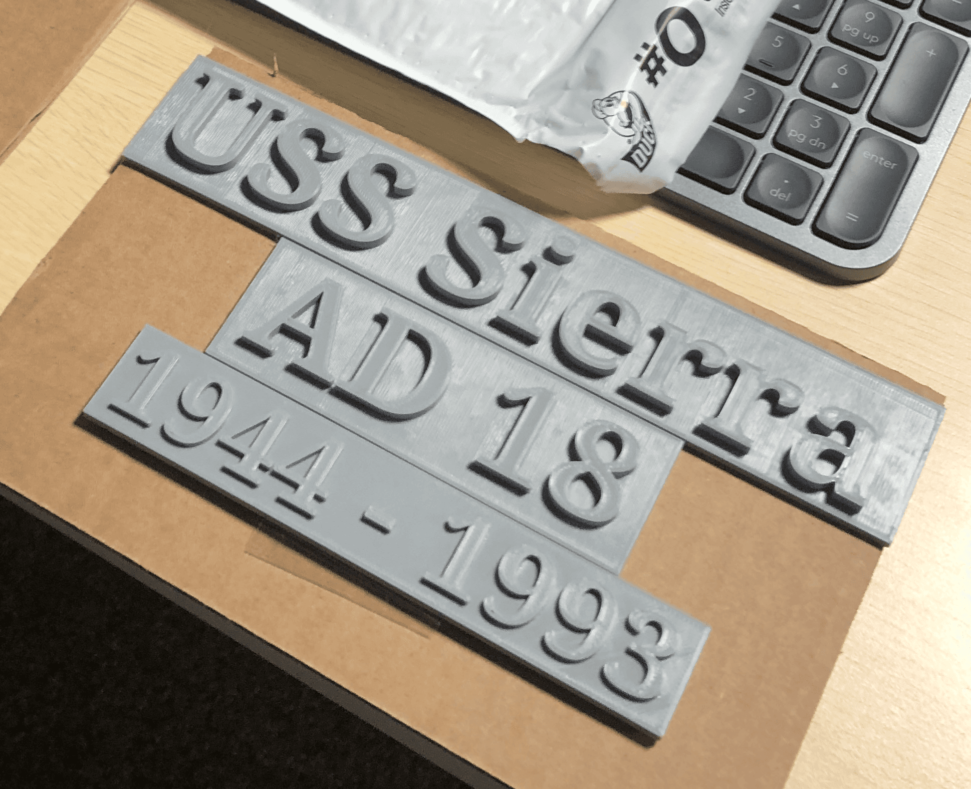 USS Sierra AD 18 - packing to ship ;-) - 3d model