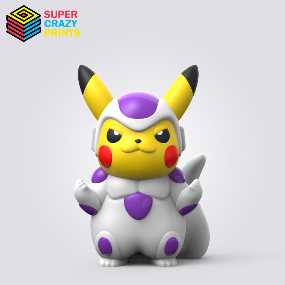 Pikachu Frieza (Easy Print No Supports) 3d model