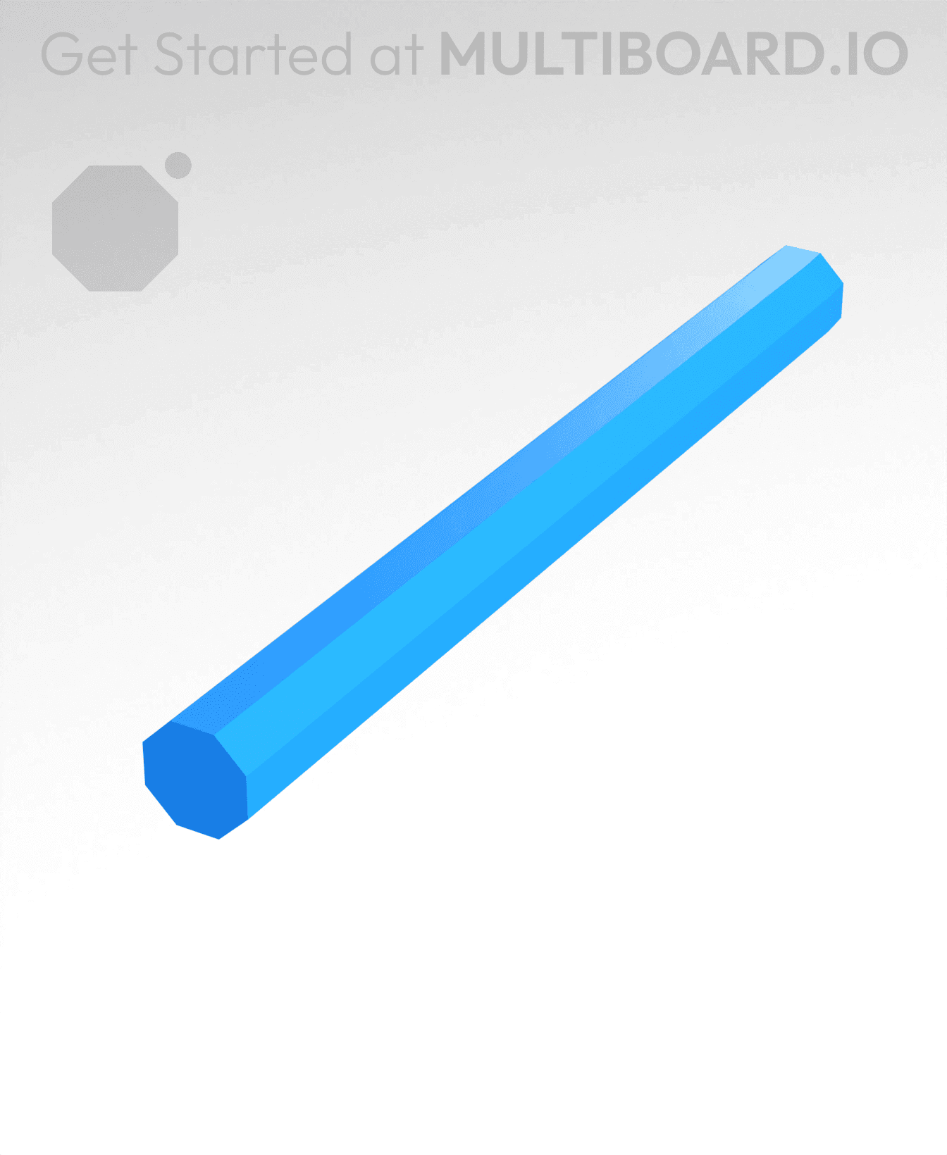 150 mm, Push-Fit Peg 3d model