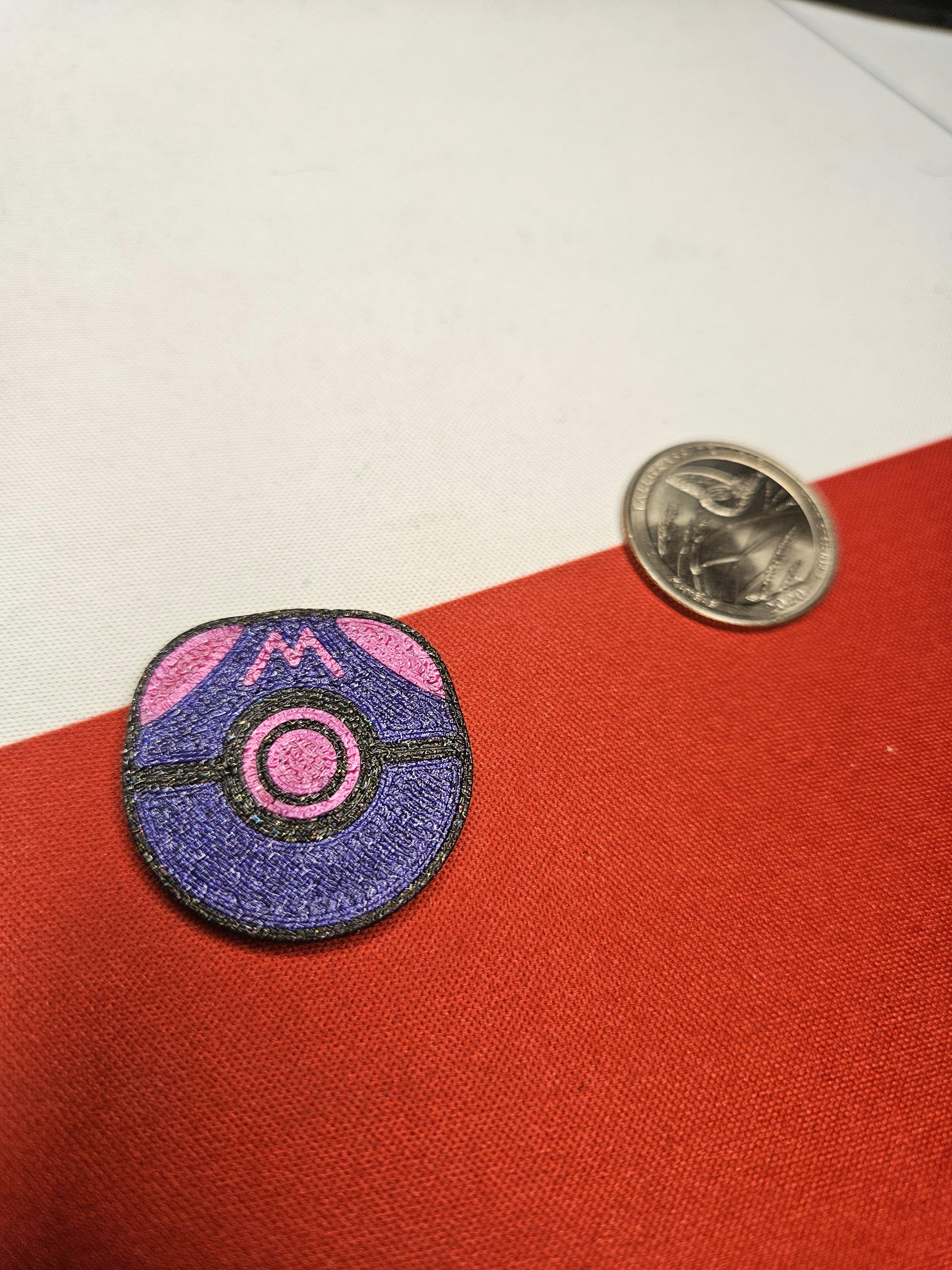 Master Ball Token Double Sided Ver. 3d model