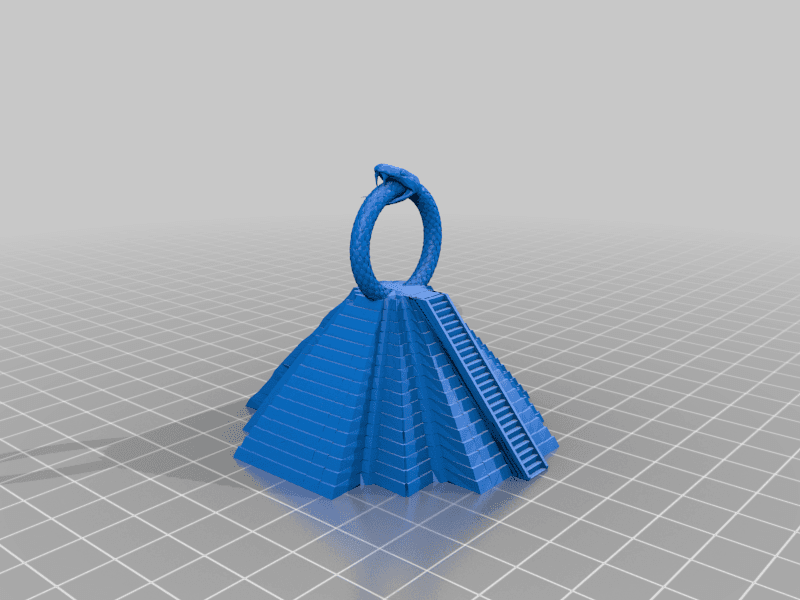 pyramid snakering 3d model