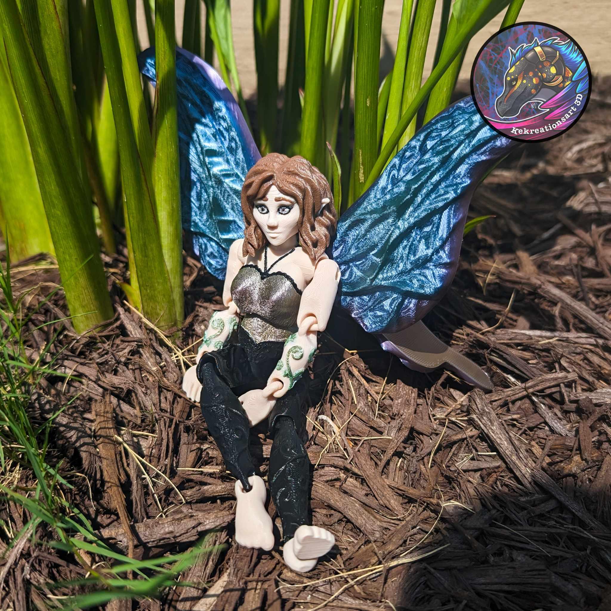 Flexi Fairy Doll 3d model