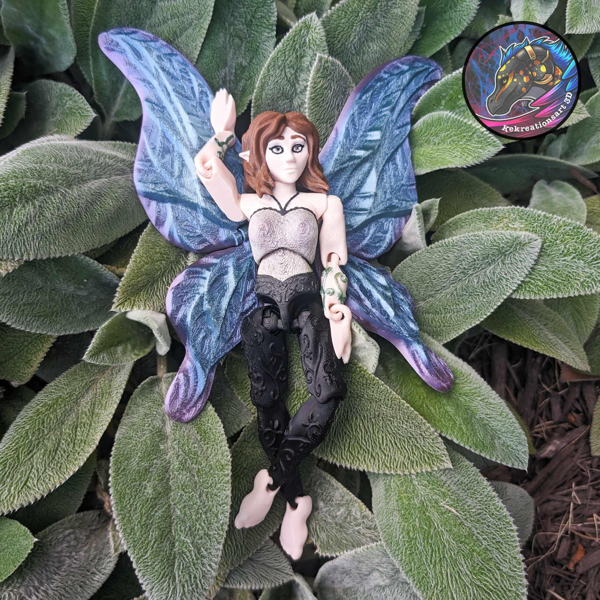 Flexi Fairy Doll 3d model