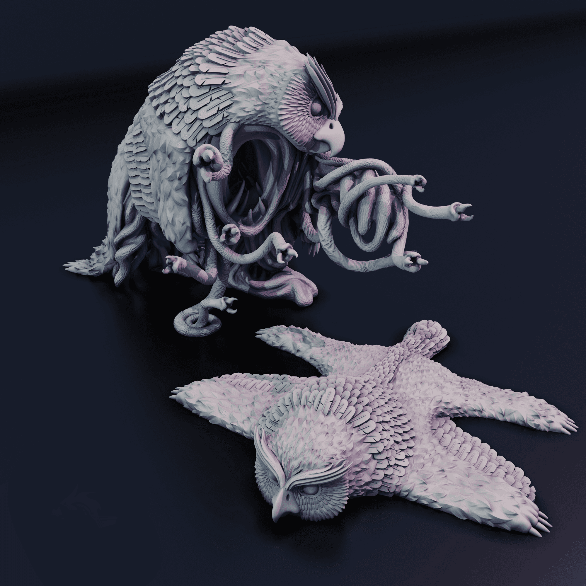 Owlbear Rug Mimic 3d model