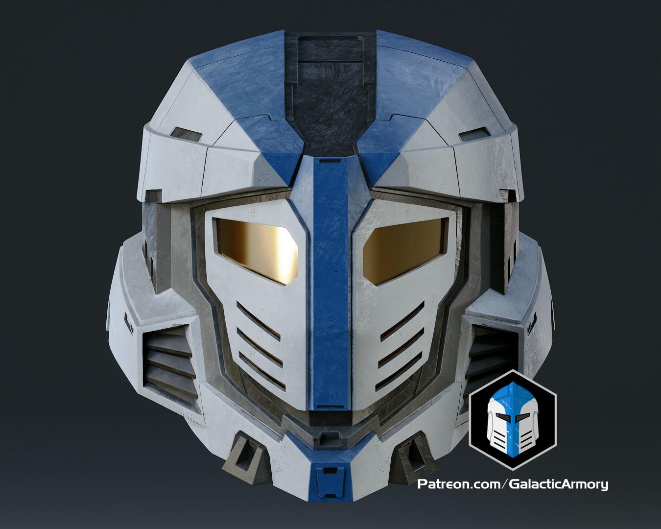 Galactic Armory Spartan Helmet 3d model