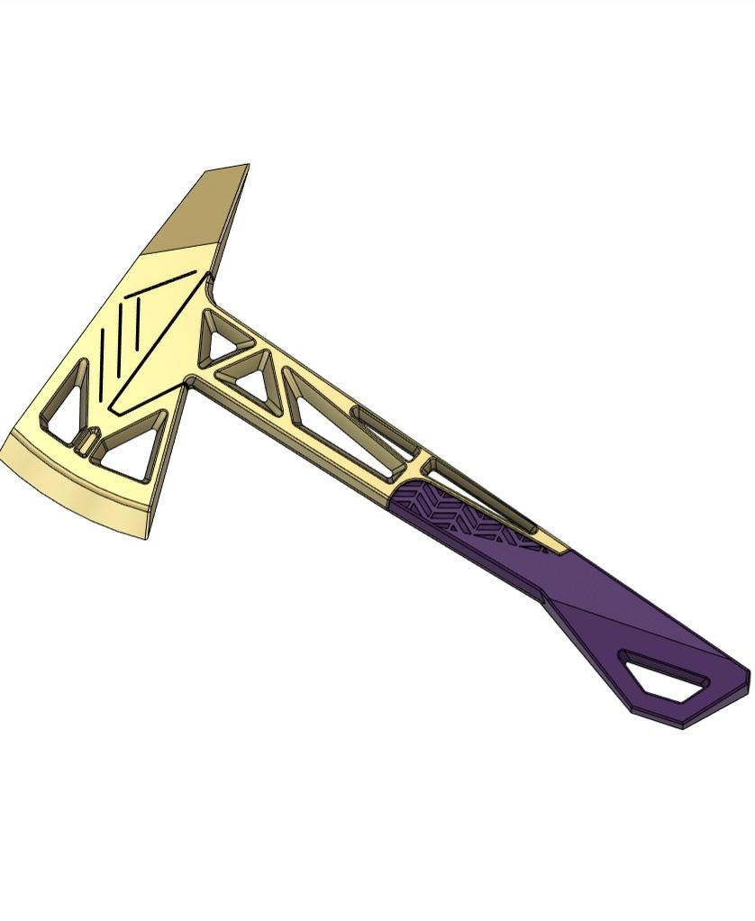 Valorant Prime Axe 3d model