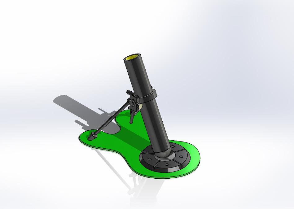 Mortar pencil holder.STL 3d model