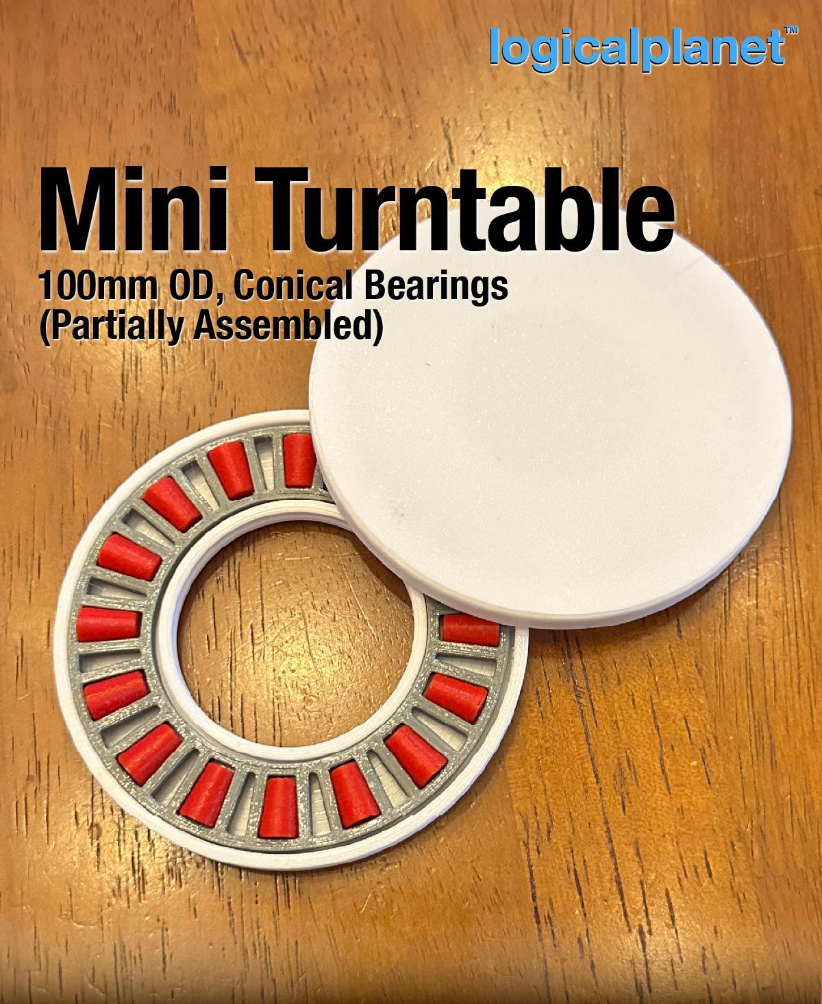 Mini Turntable (100mm lazy susan)  3d model