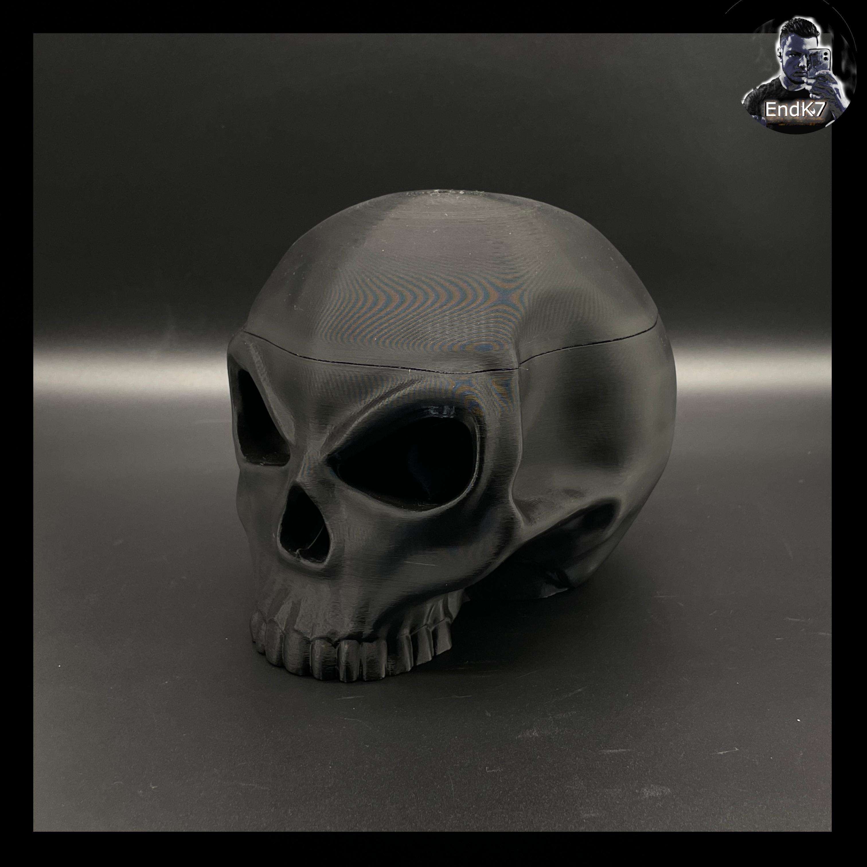 Skull Container Box 💀 3d model