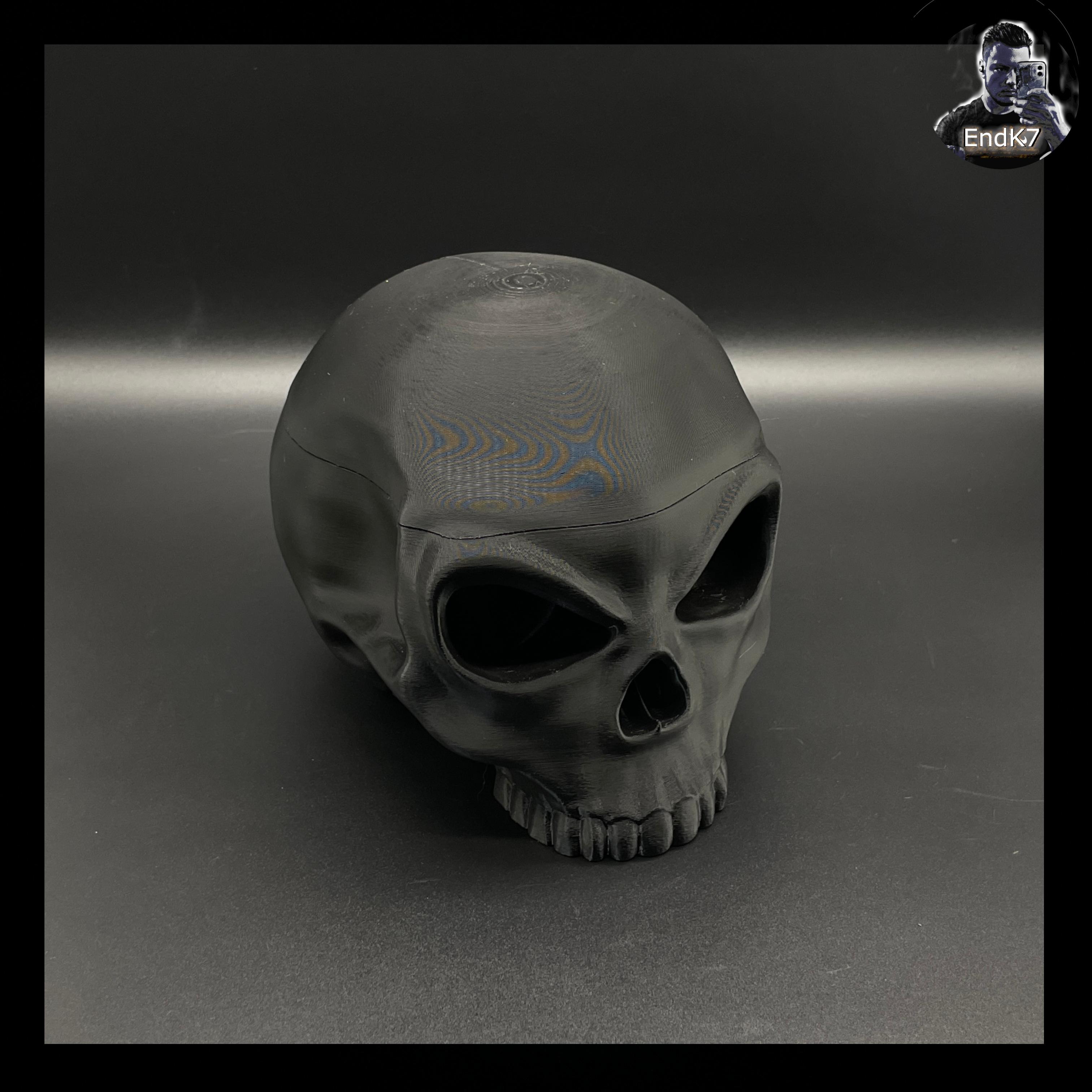 Skull Container Box 💀 3d model