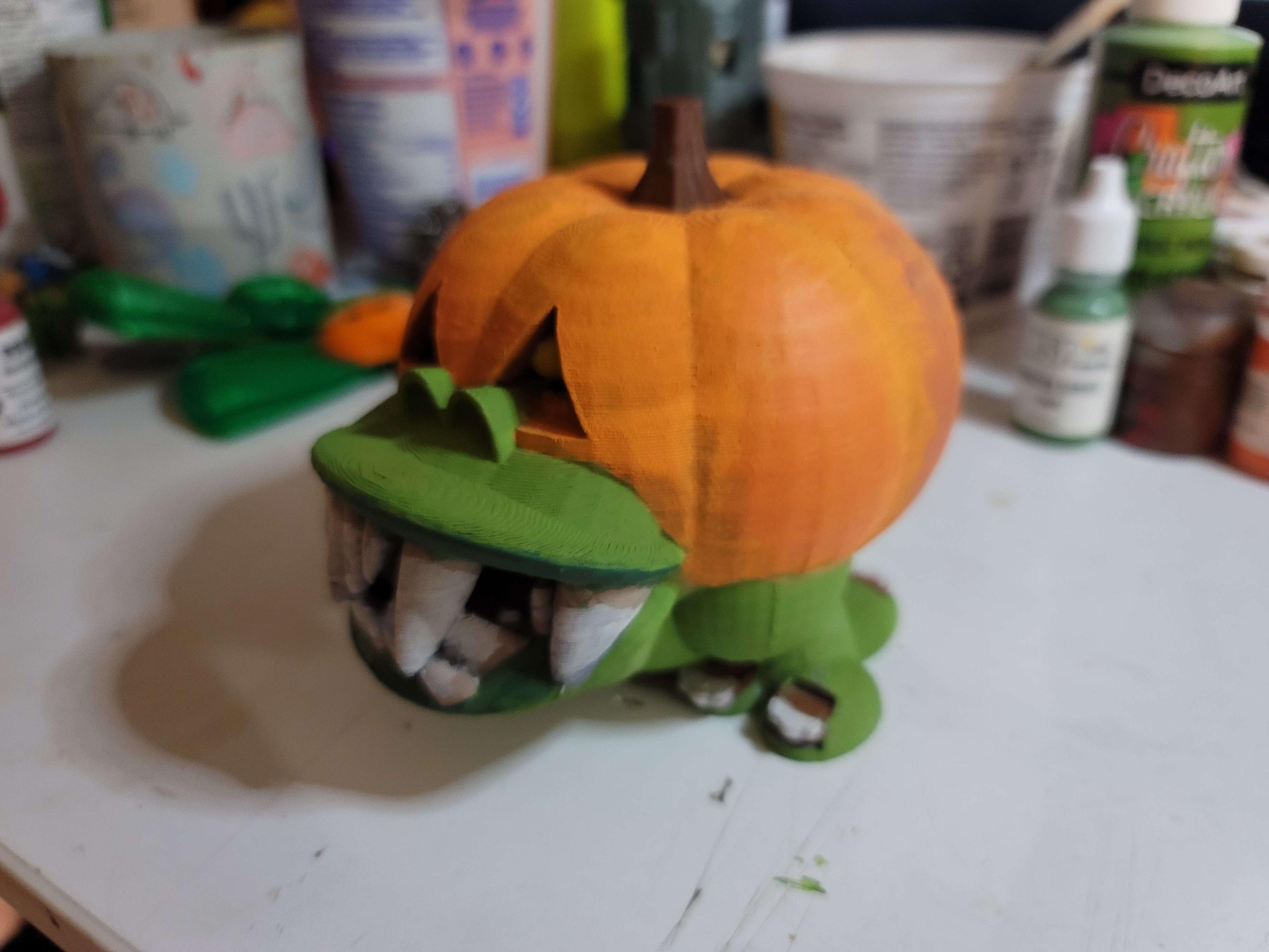 FHW: Oxchan/ Zorblin Gerb in pumpkin costume 3d model