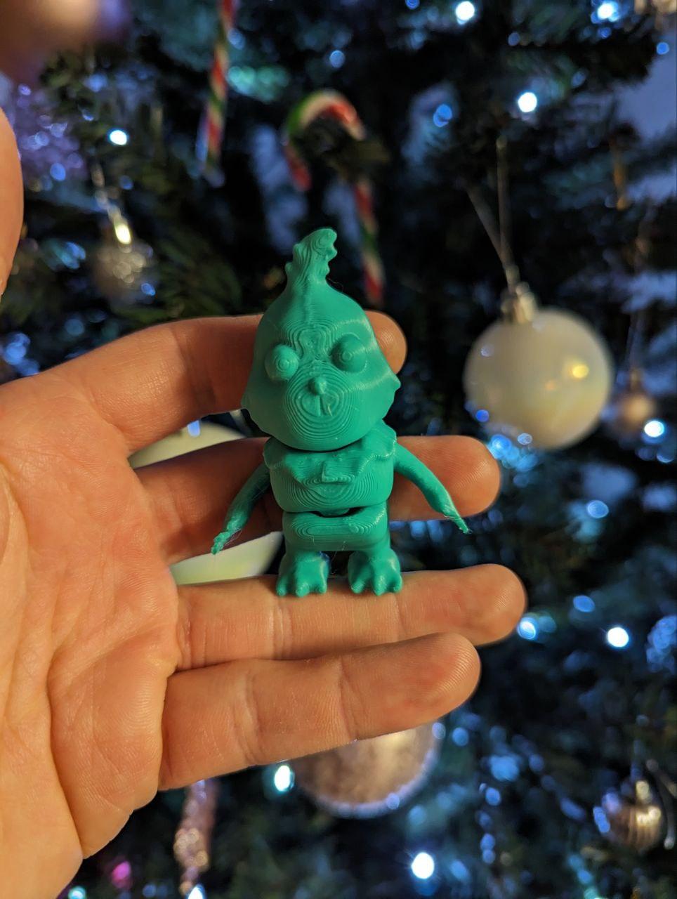 Cute Flexi Grinch 3d model